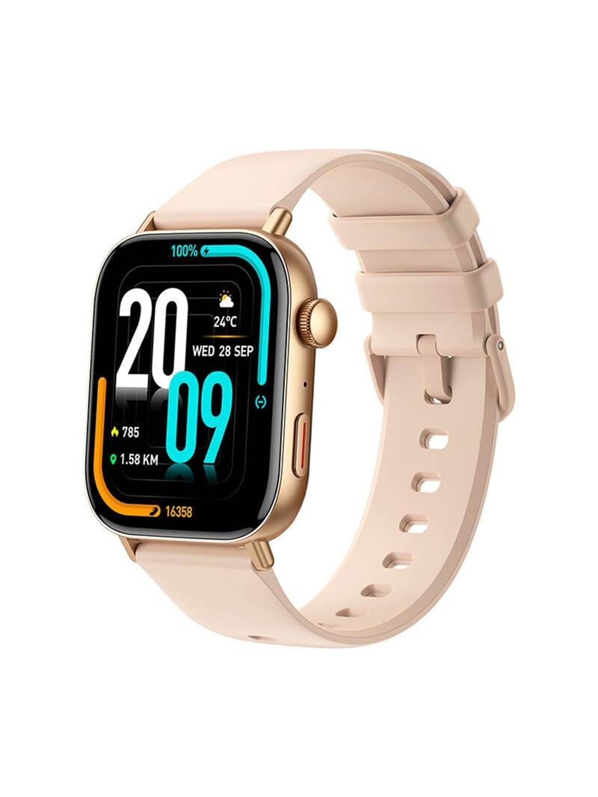 Colmi C8 Max Smartwatch (Gold) - Smartwatches Pulsuhren Sportuhren Schrittzaehler - C8 Max Gold