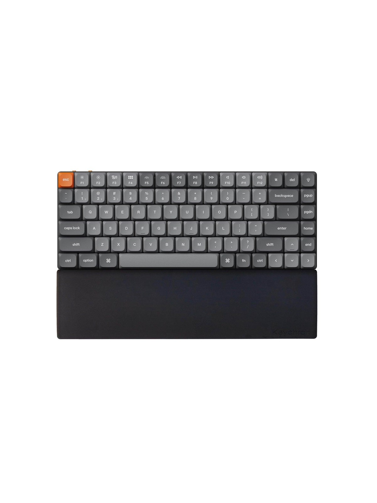 Keychron Silicone Palmrest K3 Series / K7 Series - Handgelenkstütze - Schwarz - Tastaturen - Pr56