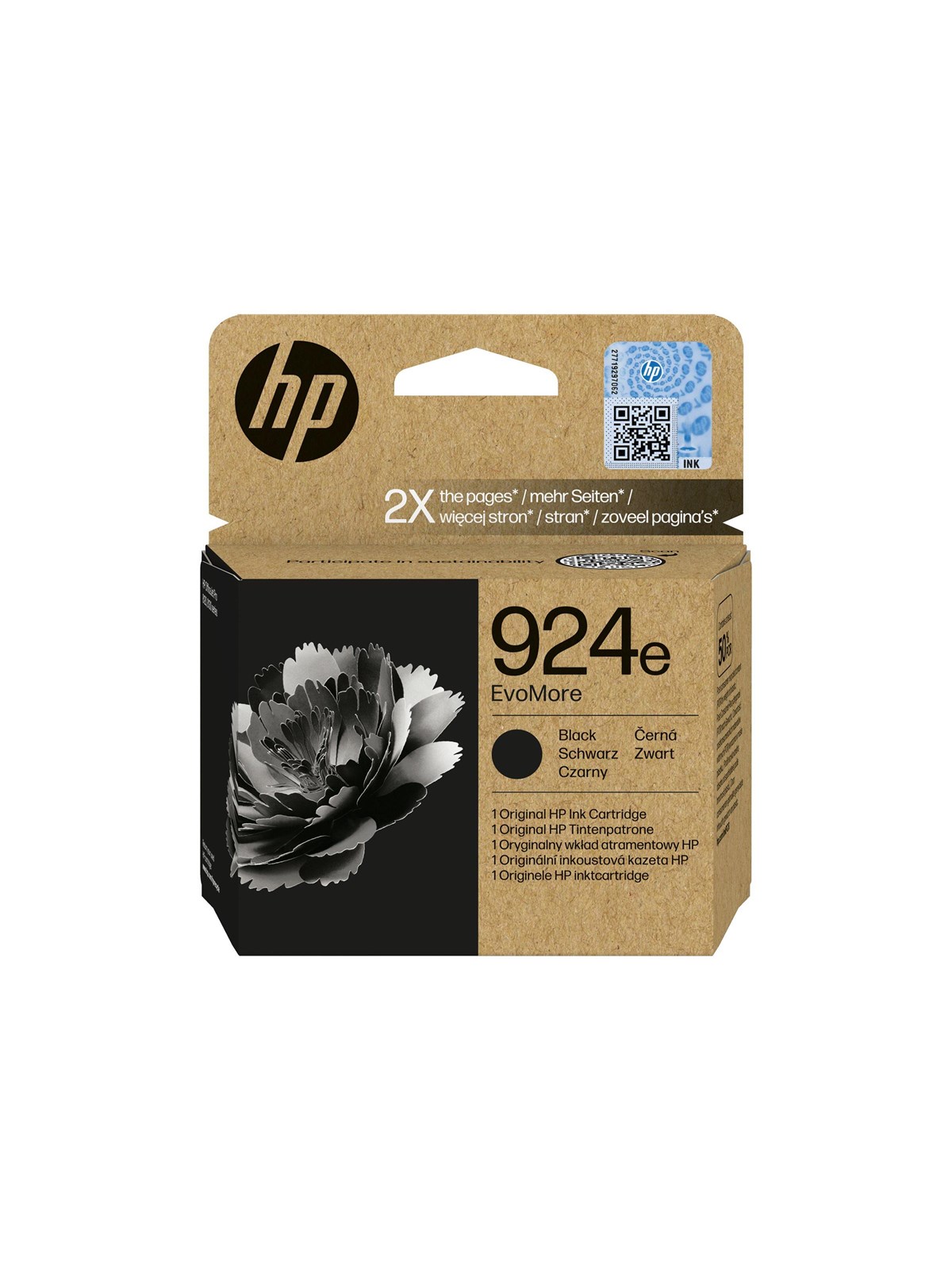 HP 924e / 4k0v0ne Black Ink - Druckerzubehoer Tinte Toner