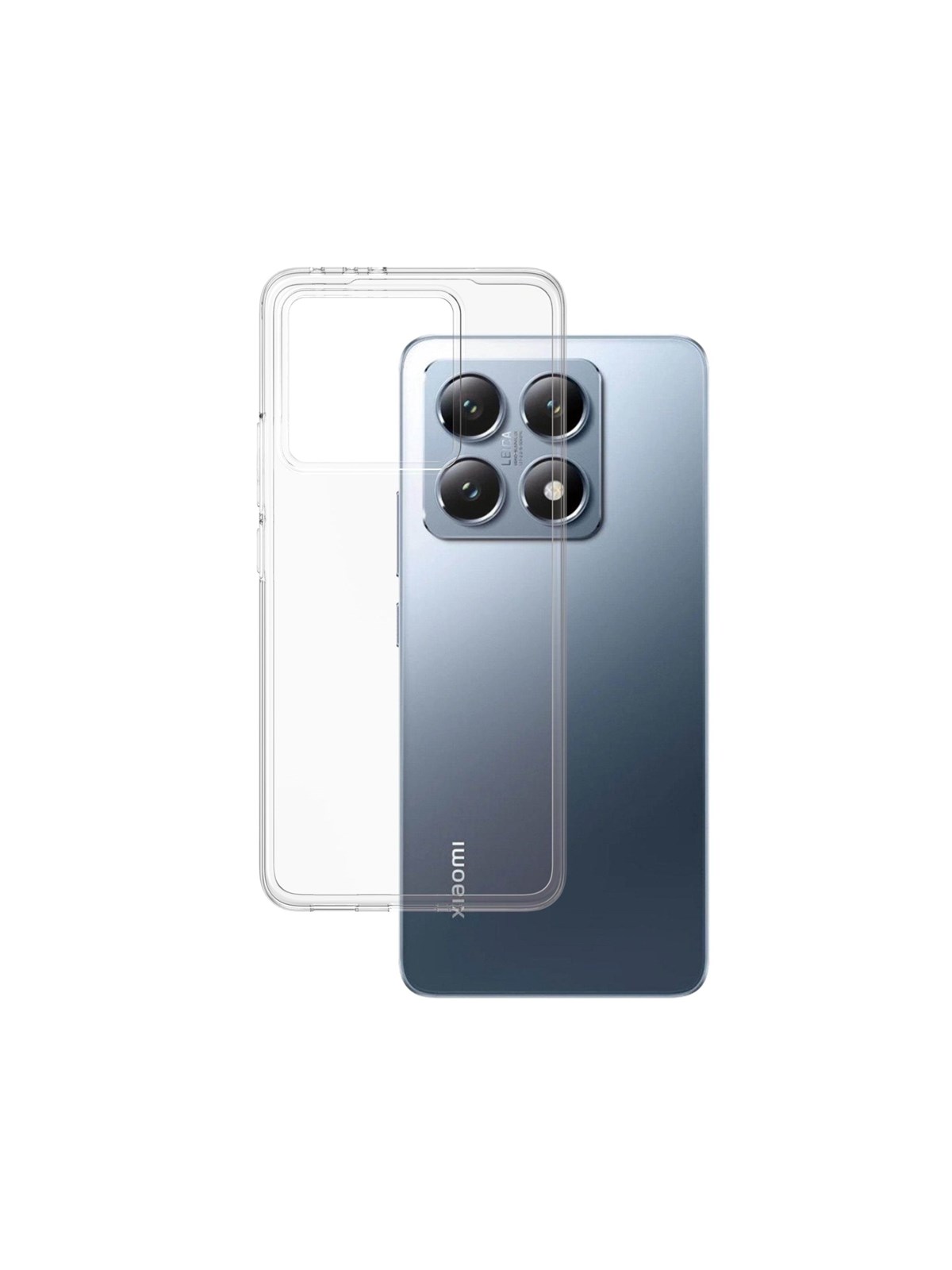Care by Panzerglass Fashionable Case Transparent X-ray Soft Basic Xiaomi 14t 4G - Handys Cover Cases - Crrfaxrg58564
