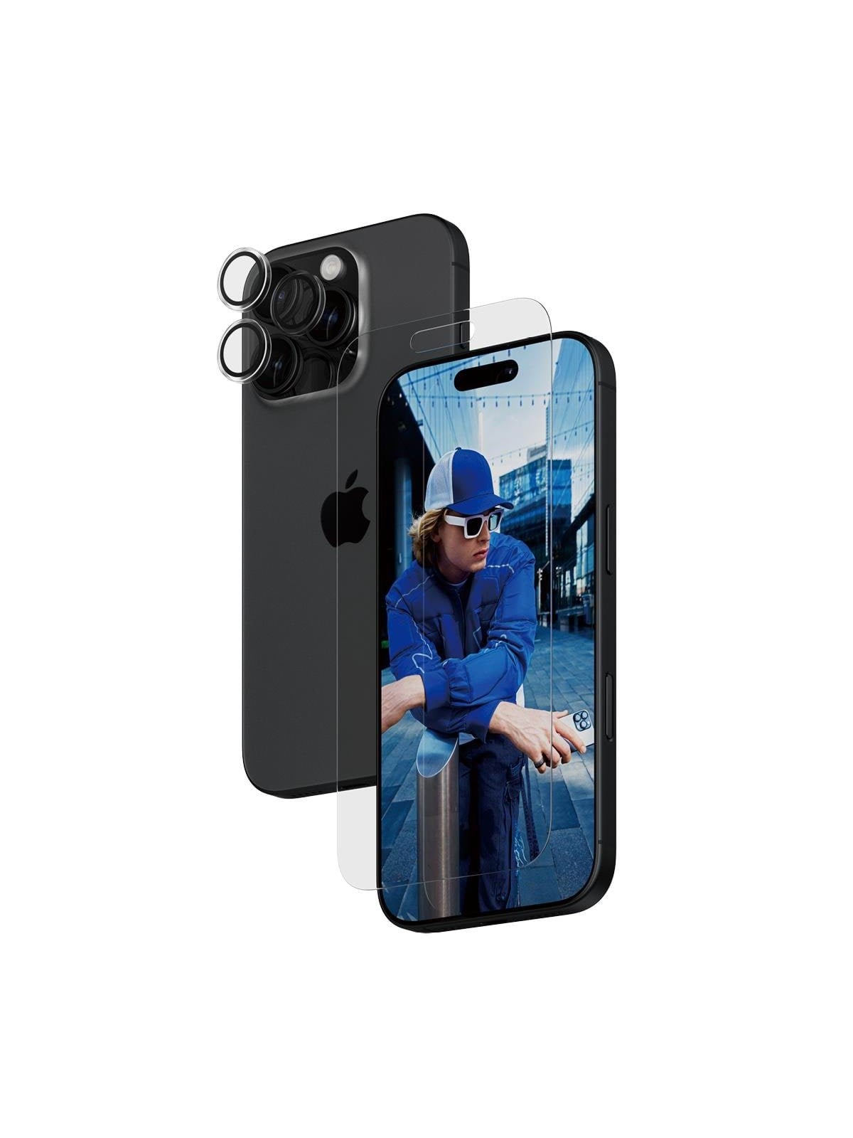 Panzerglass 2-in-1 Bundle Iphone 16 Pro - Handys Schutzfolie - Panzerb2874+1286