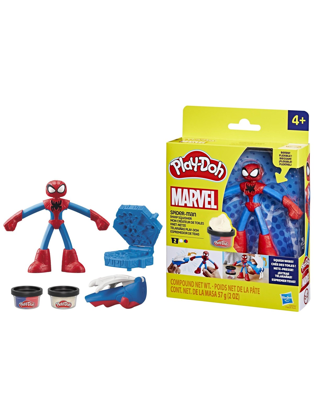 Play-doh Marvel Spider-man Thwip Squisher - Bausets - G00585x00