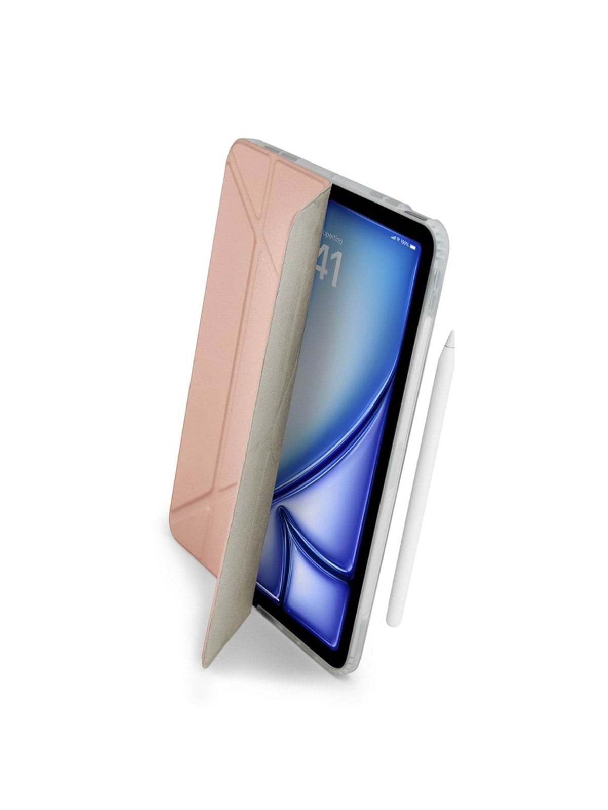 Pipetto Ipad Air 11" Origami No1 - Metallic Pink - Tablets Cover Case - P052-126-ad