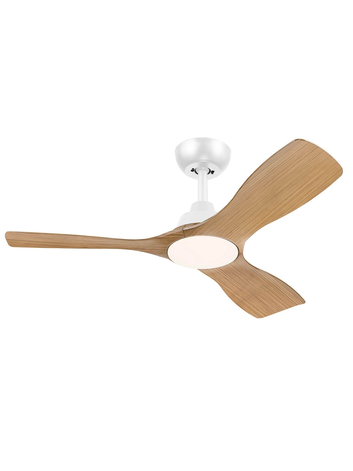 Philips Olas Fan Ceiling 42' 28w+24w WH&Wood - Lampen - 929004640901
