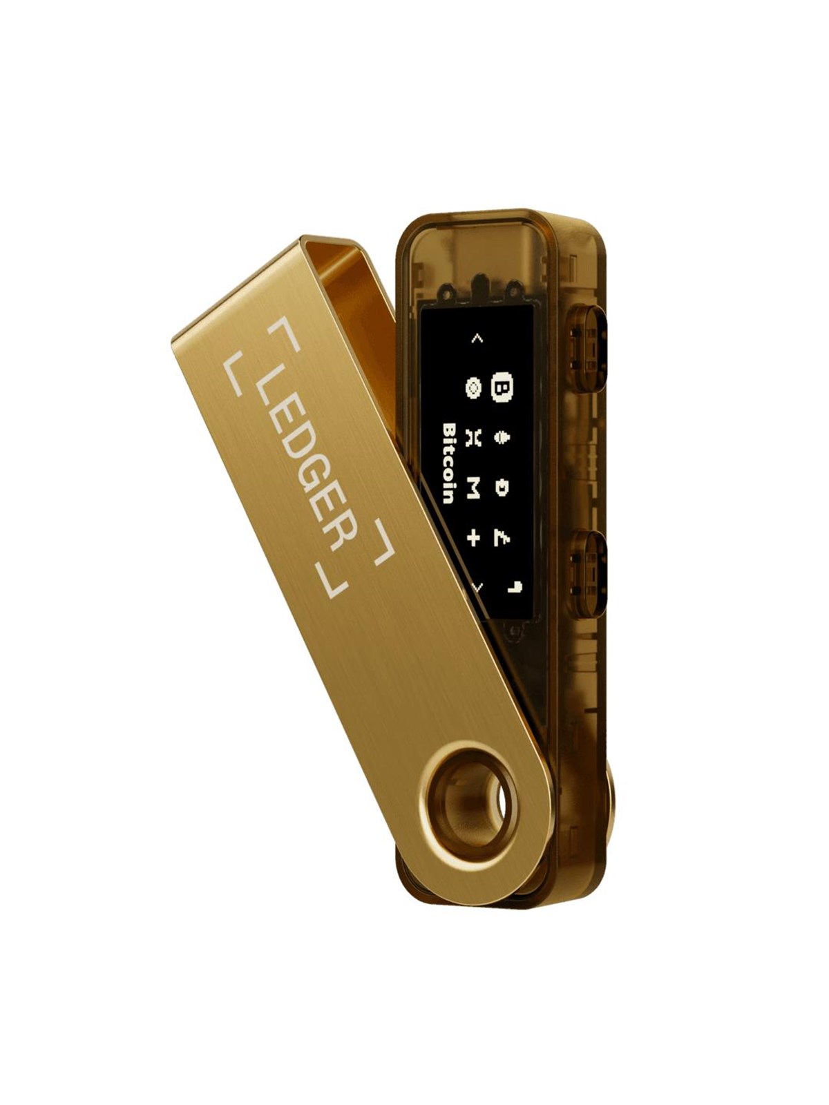 Ledger Nano S Plus Gold Crypto Hardware Wallet - Handys Anderes Zubehoer - Ledgersplusg