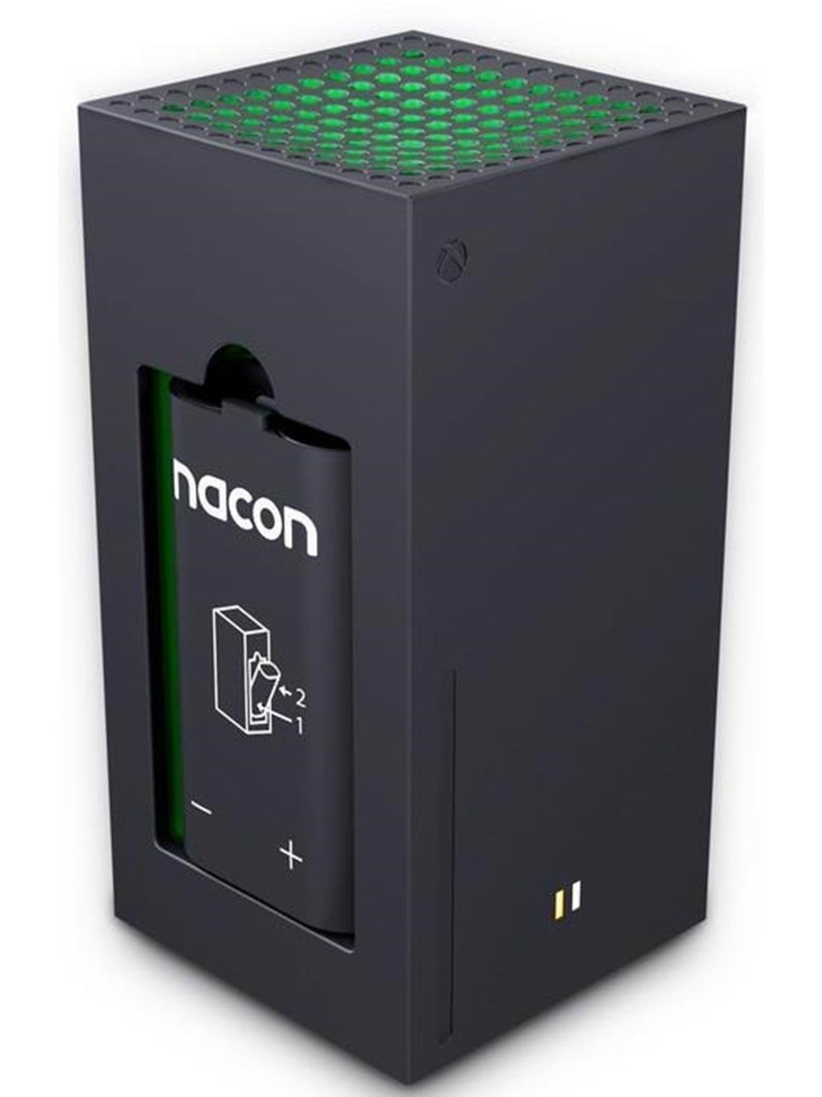 Nacon Xbx Black Dual External Battery - Wired - Microsoft Xbox One - Gaming Zubehoer - 3665962025217