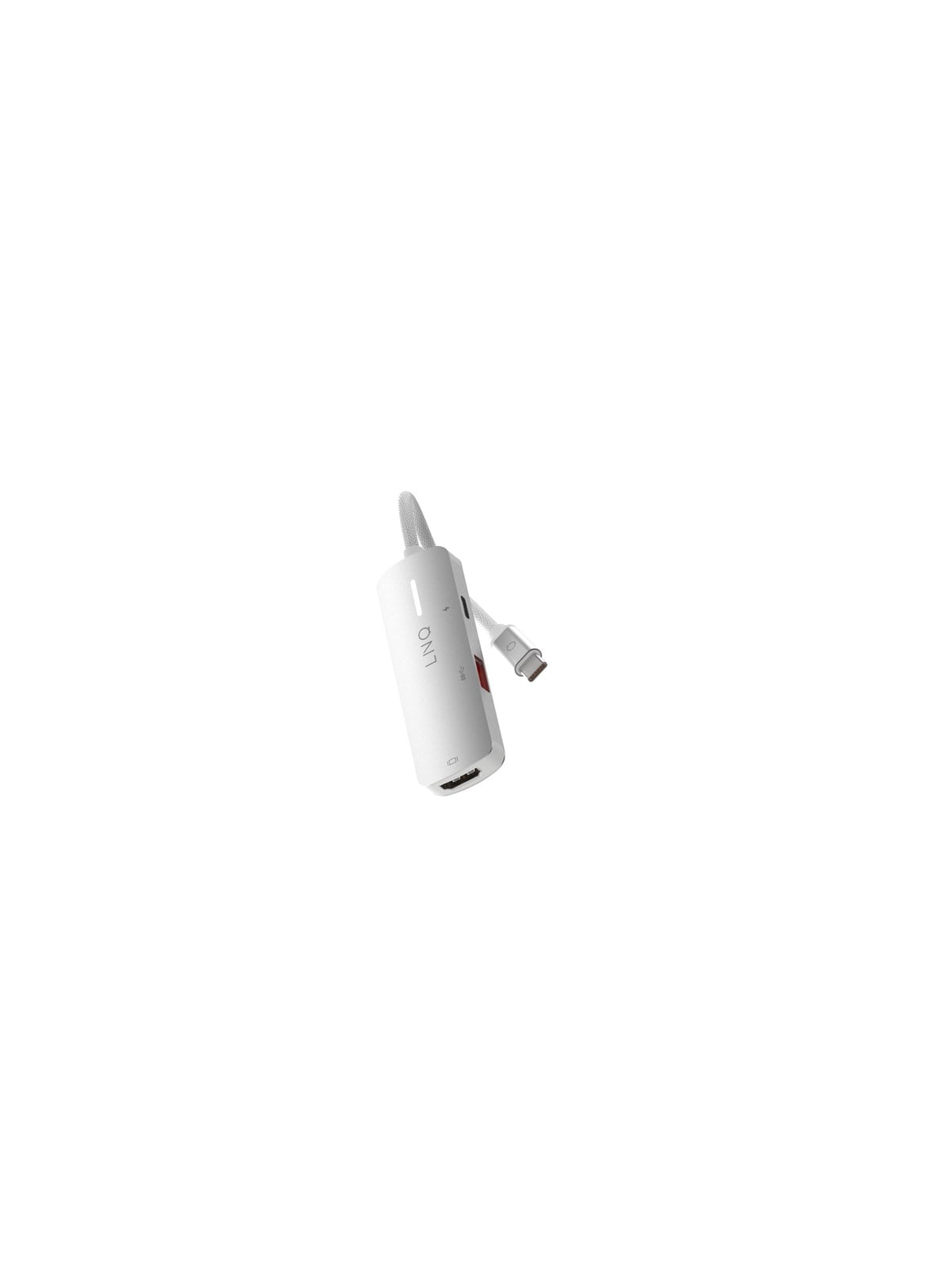 Linq 3in1 140w Usb-c Multiport Hub | Space Grey-white - Dockingstationen - Lq49031