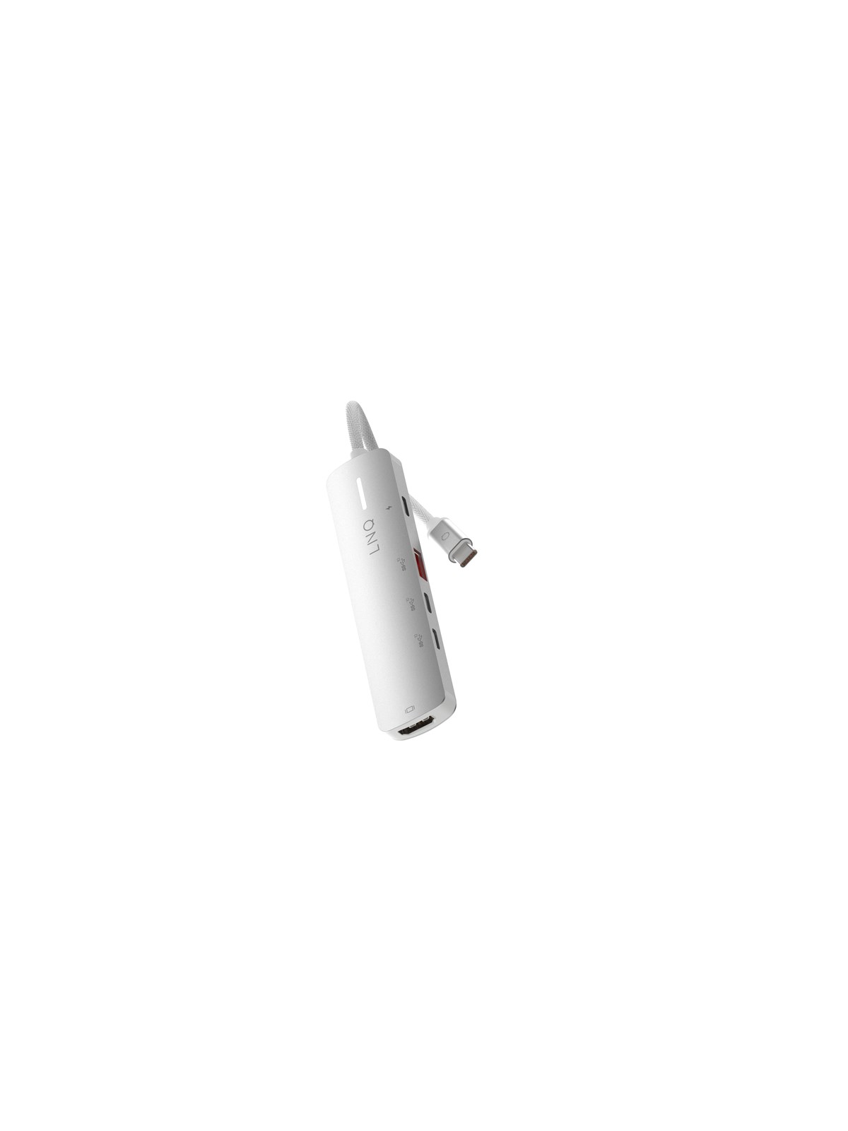 Linq 5in1 Pro 140w Usb-c Multiport Hub | Space Grey-white - Dockingstationen - Lq49051