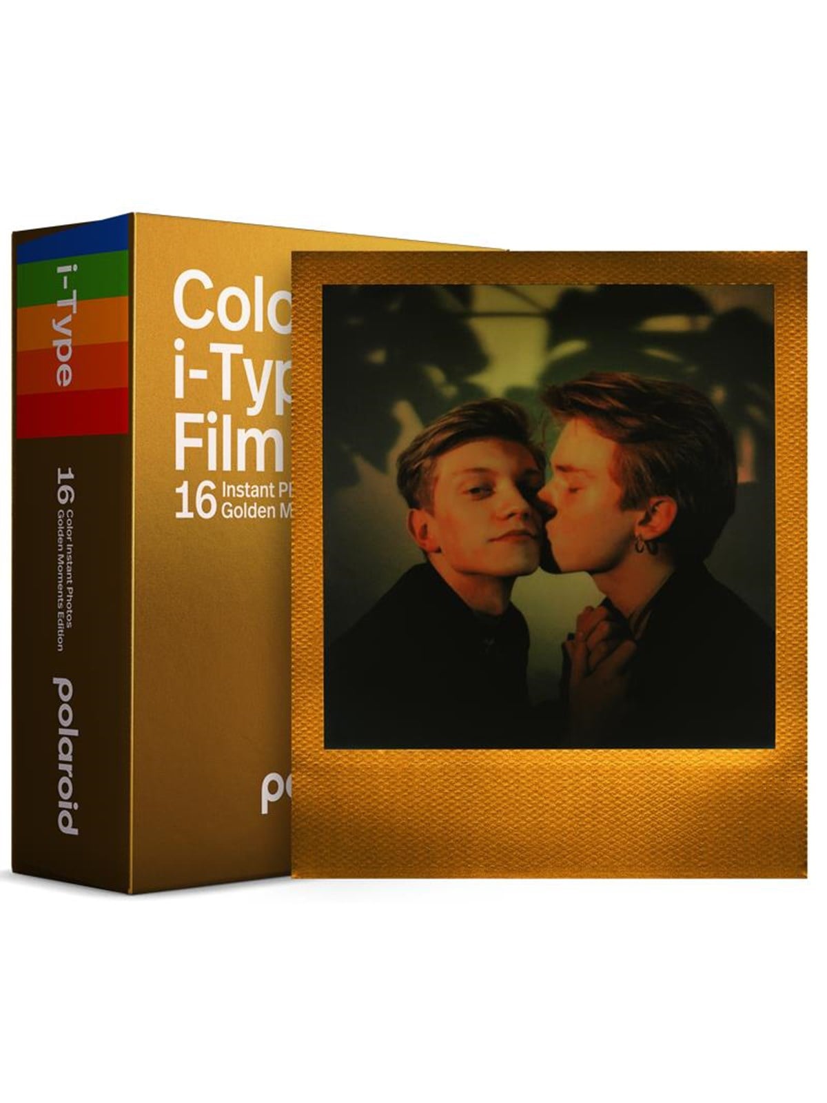 Polaroid Color Film I-type (8 Exposures) - Golden Moments - 2-pack - Photo Film - 006034