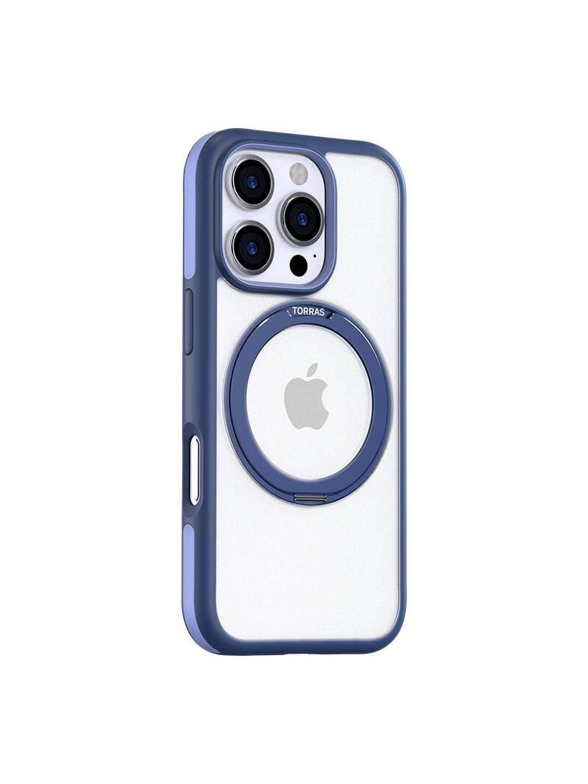 Torras Ostand R Fusion Case For Iphone 16 Pro Max (Blue) - Handys Cover Cases - X00fx1886