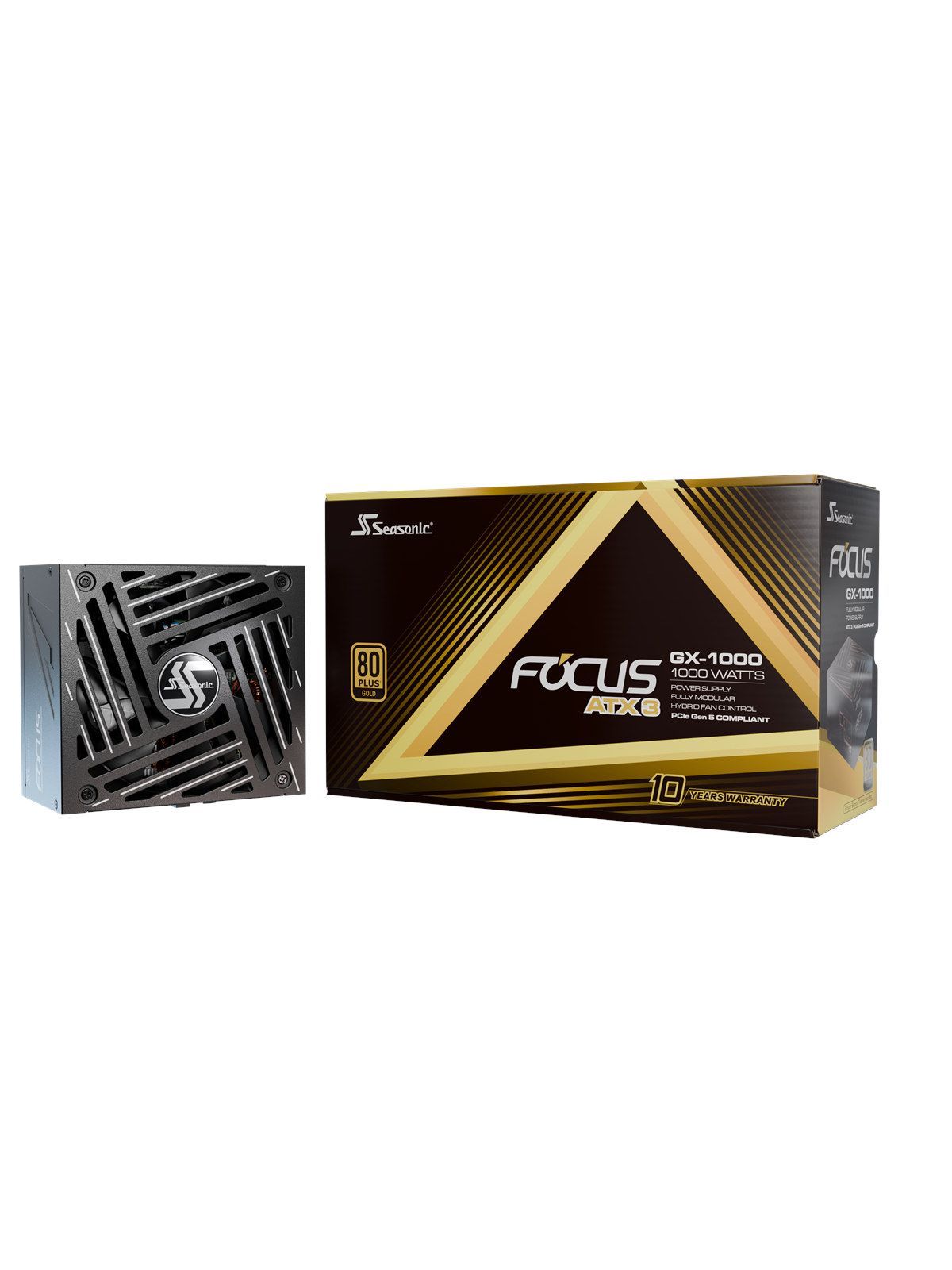 Seasonic Focus Gx-750 Netzteile - 750 Watt - 135 mm - Atx 3.1 - 80 Plus Gold Zertifiziert - Focus-gx-750-v4