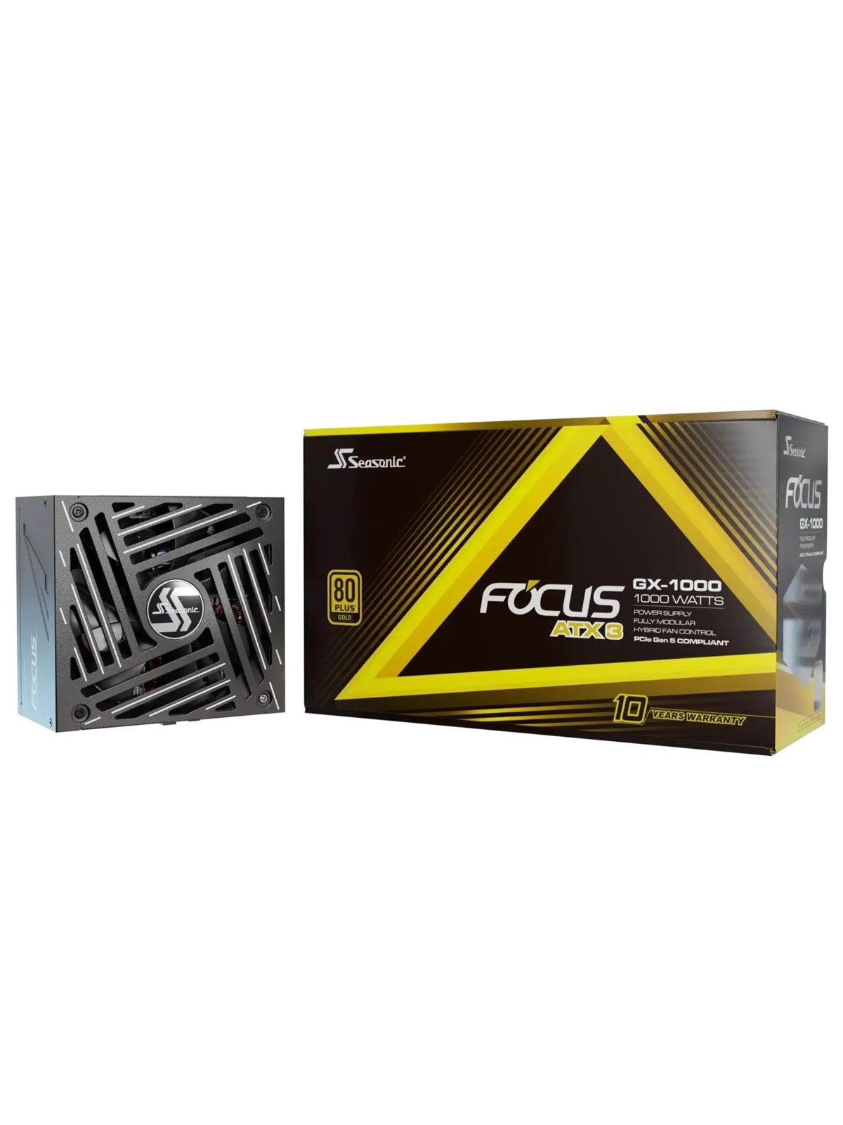 Seasonic Focus Gx-1000 Netzteile - 1000 Watt - 135 mm - Atx 3.1 - 80 Plus Gold Zertifiziert - Focus-gx-1000-v4