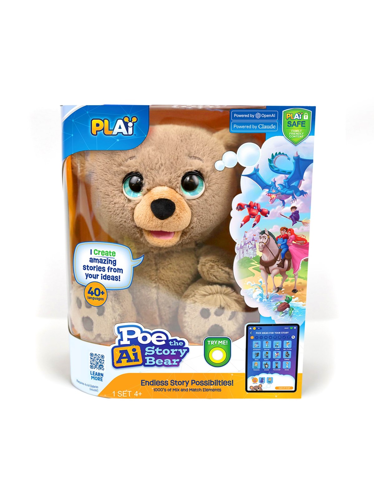 Playi Poe Interactive Ai Bear - Plush - 90255