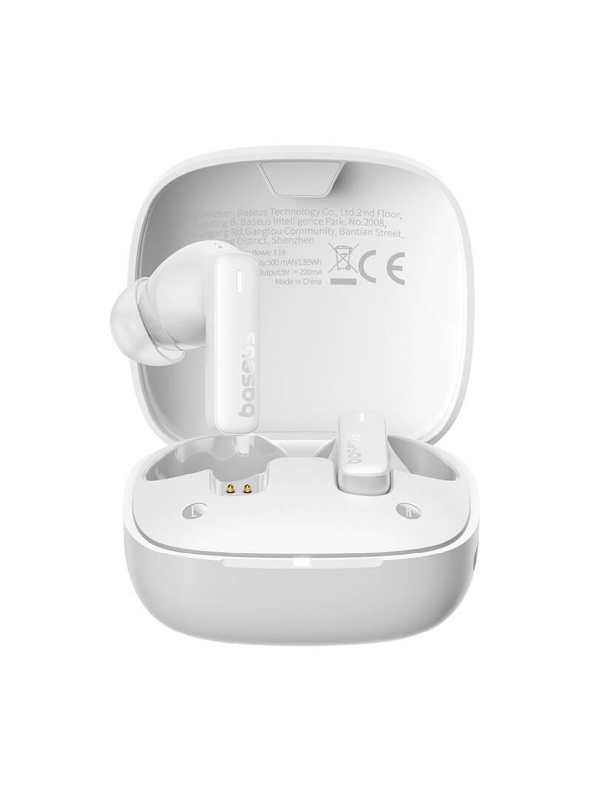 Kopfhörer - Baseus Tws Bowie E19 Headphones (White) - Kopfhoerer/headsets - A00069600223-00