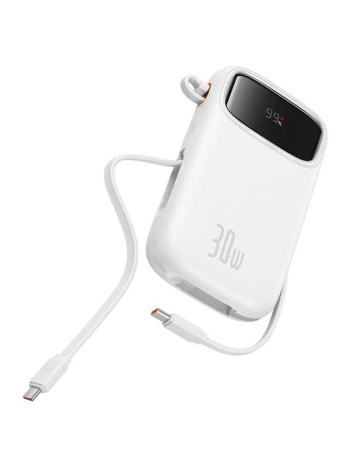 Baseus Qpow2 Powerbank (Akku) - Weiß - 10000 Mah - Powerbank Akku - P10055008213-00