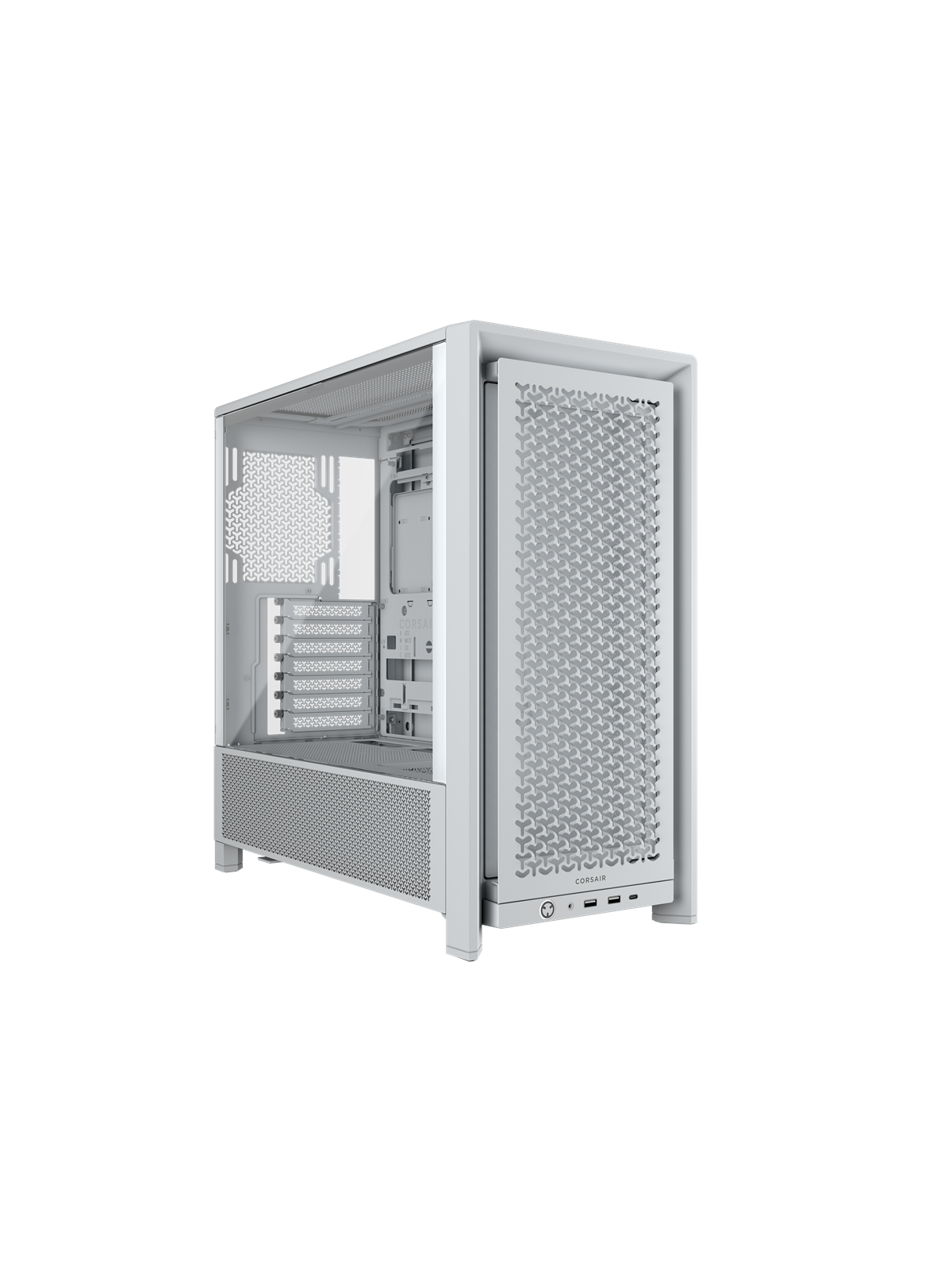 Corsair Frame 4000d - Gehäuse - Miditower - Weiß - Gehaeuse - Cc-9011291-ww
