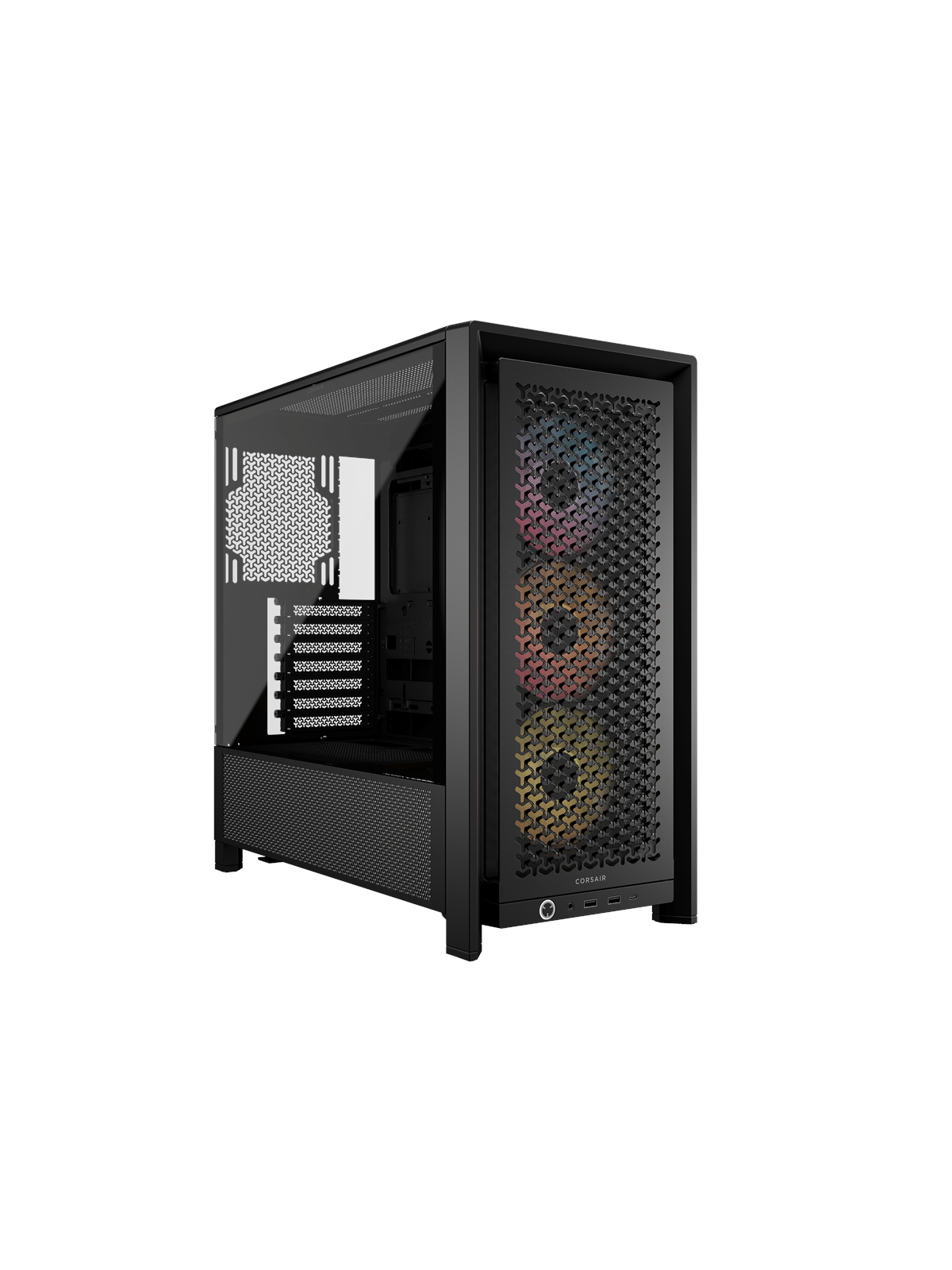 Corsair Frame 4000d RS Argb - Gehäuse - Miditower - Schwarz - Gehaeuse - Cc-9011296-ww