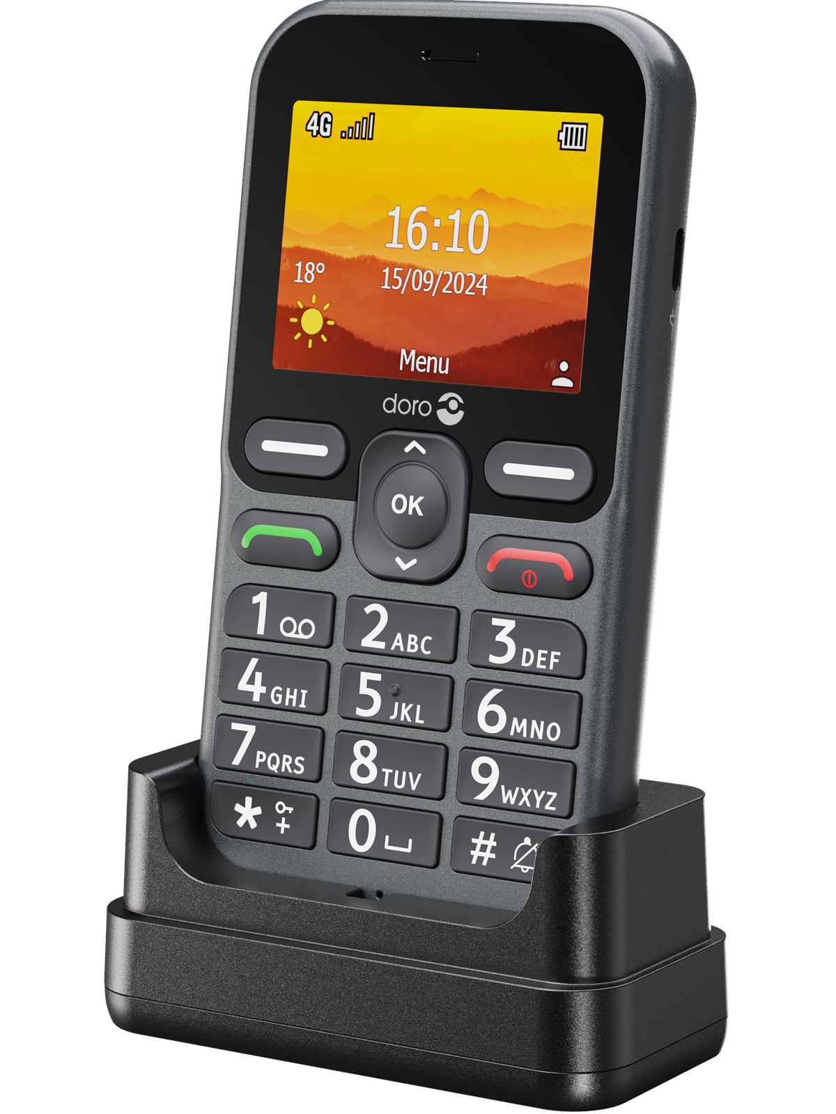 Doro Leva L11 4G - Graphite - Handys Smartphones - 8742