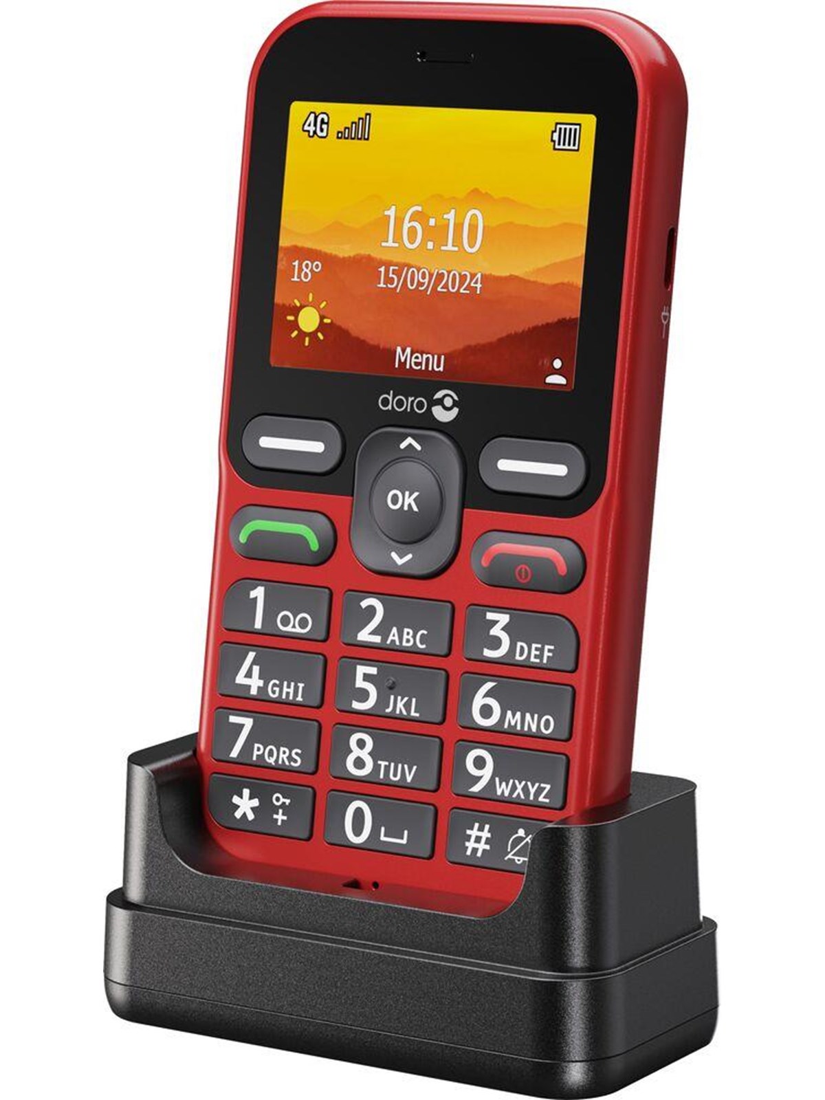 Doro Leva L11 4G - Red - Handys Smartphones - 8756