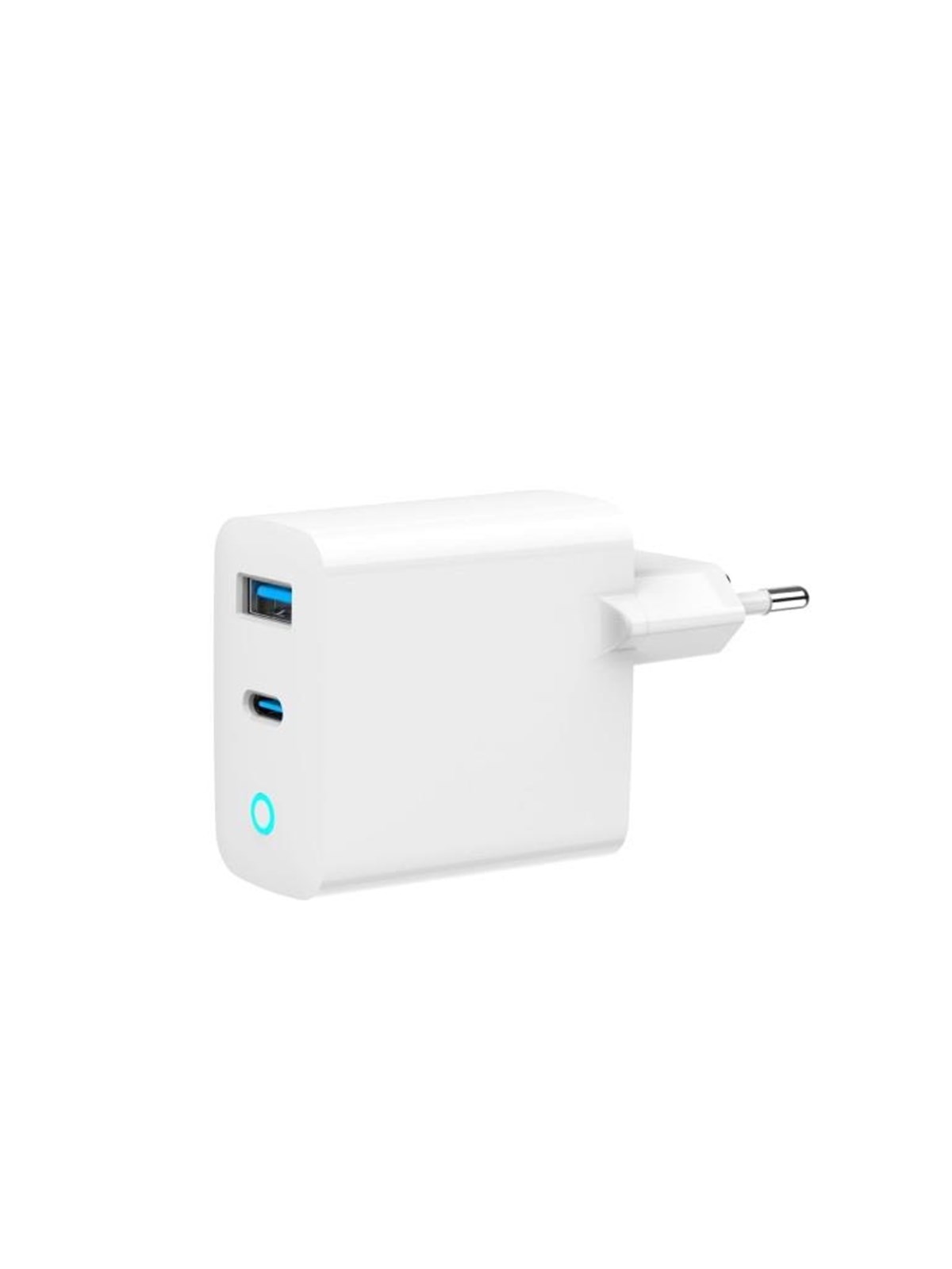 Gembird Universal Gan Usb Charger QC 3.0 & PD 45w 2-port - White - Handys Adapter Und Ladegeraete - Ta-uc-pdqc45l-w-01