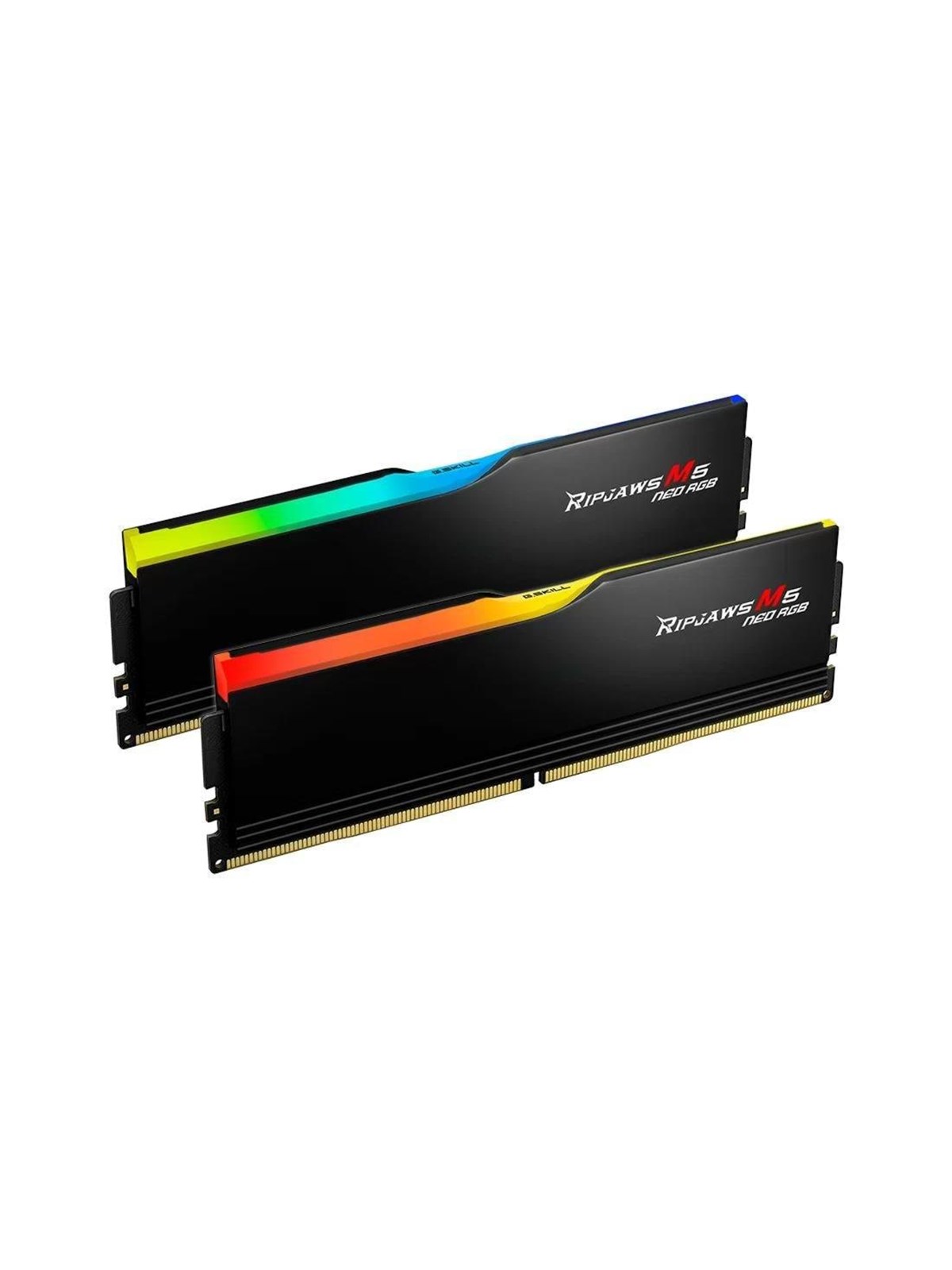 G.Skill Ripjaws M5 Neo Rgb Ddr5-6000 - 32gb - Cl28 - Dual Channel (2 Pcs) - Amd Expo - Schwarz Mit Rgb - Ram - F5-6000j2836g16gx2-rm5nrk