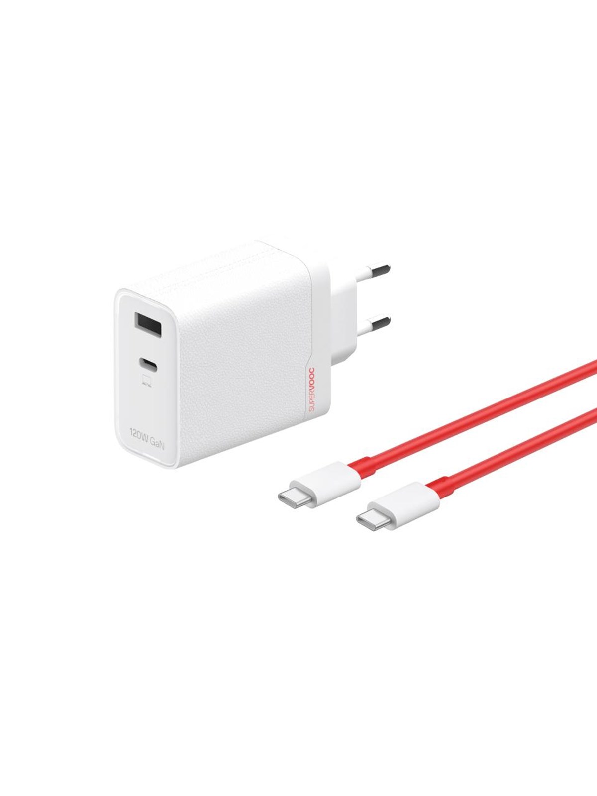 Oneplus 120w Supervooc Dual Ports Gan Adapter (Type-c + Type-a) - Handys Adapter Und Ladegeraete - 5461100631