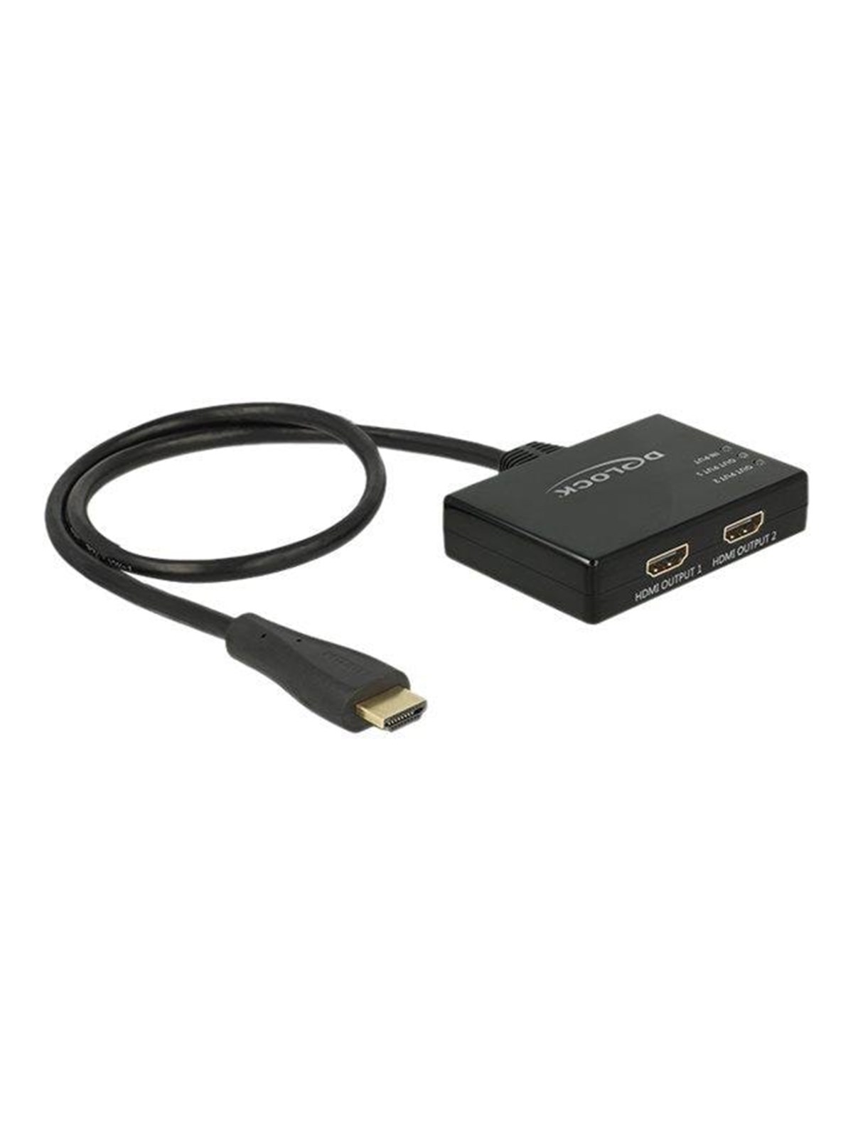 Delock Hdmi Splitter - Video Audio Switcher - 87700