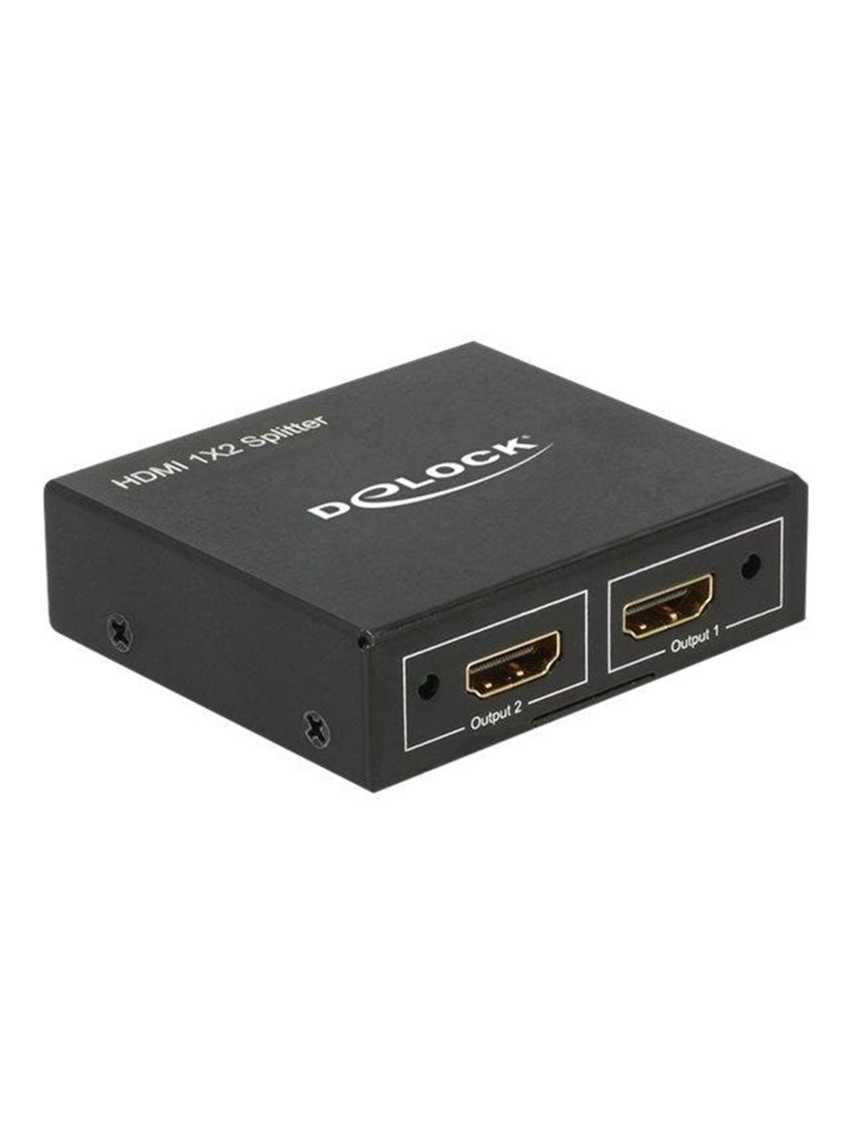Delock Hdmi Splitter 1 x Hdmi in > 2 x Hdmi Out 4K - Video Audio Switcher - 87701