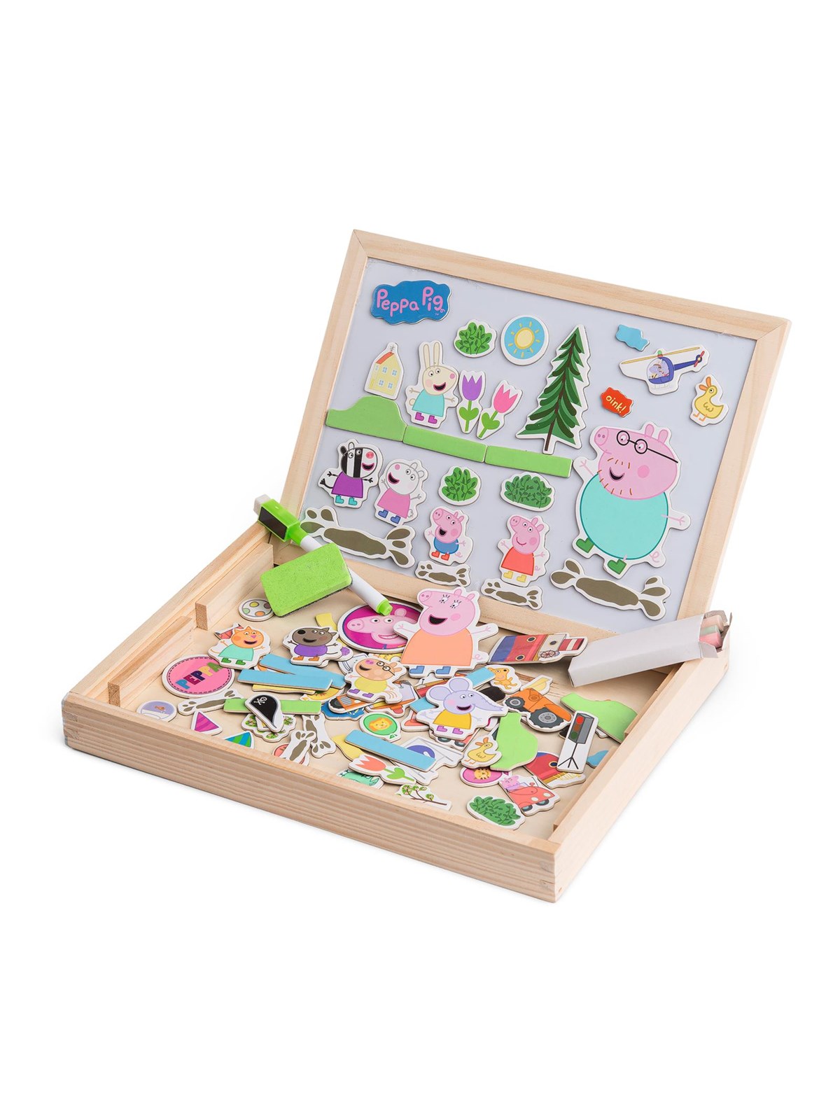 Peppa Pig Wooden Magnetic Blackboard - Holzspielzeug - 32255