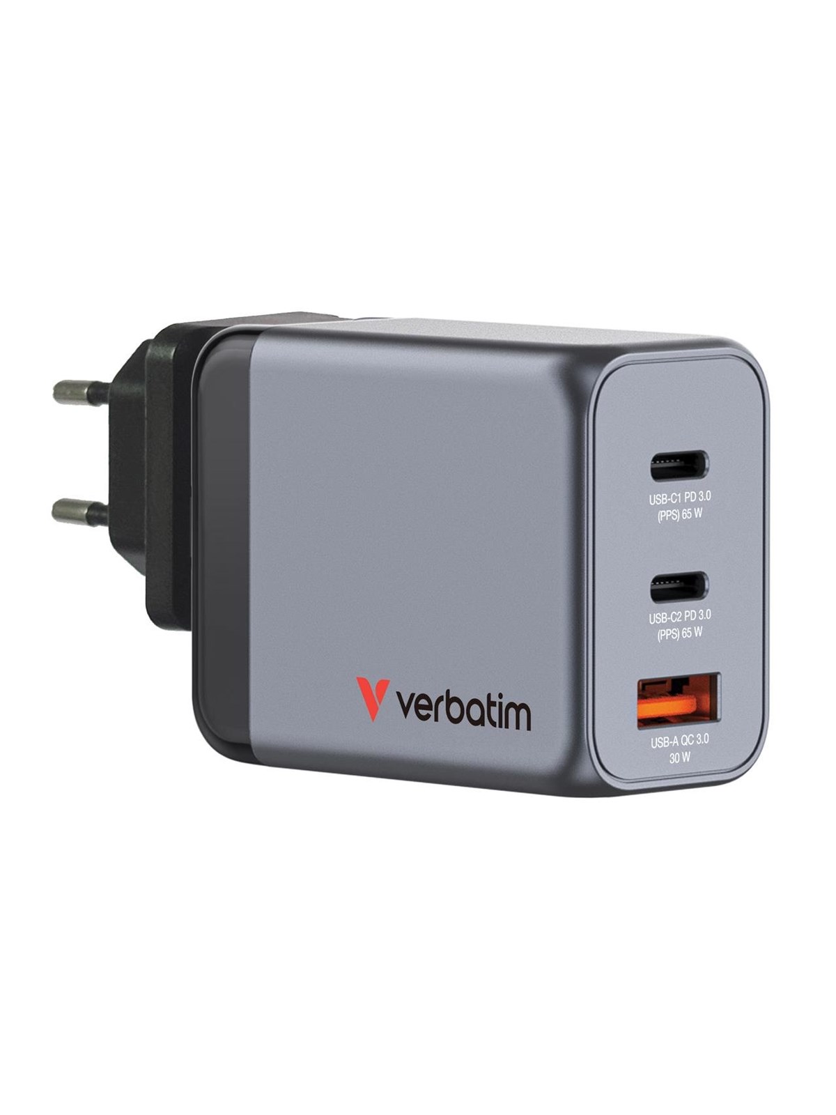 Verbatim Power Adapter - Gan - 65 Watt - Handys Adapter Und Ladegeraete - 32201