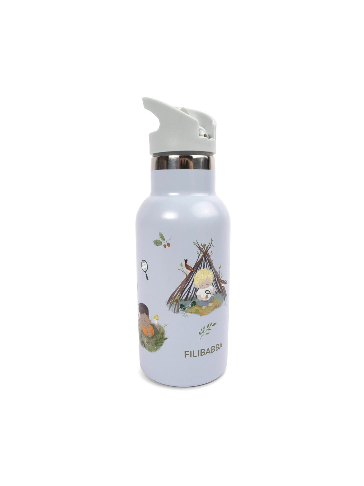 Filibabba Trinkflasche Aus Rostfreiem Edelstahl - Tiny Explorers - Babypflege - Fi-03335