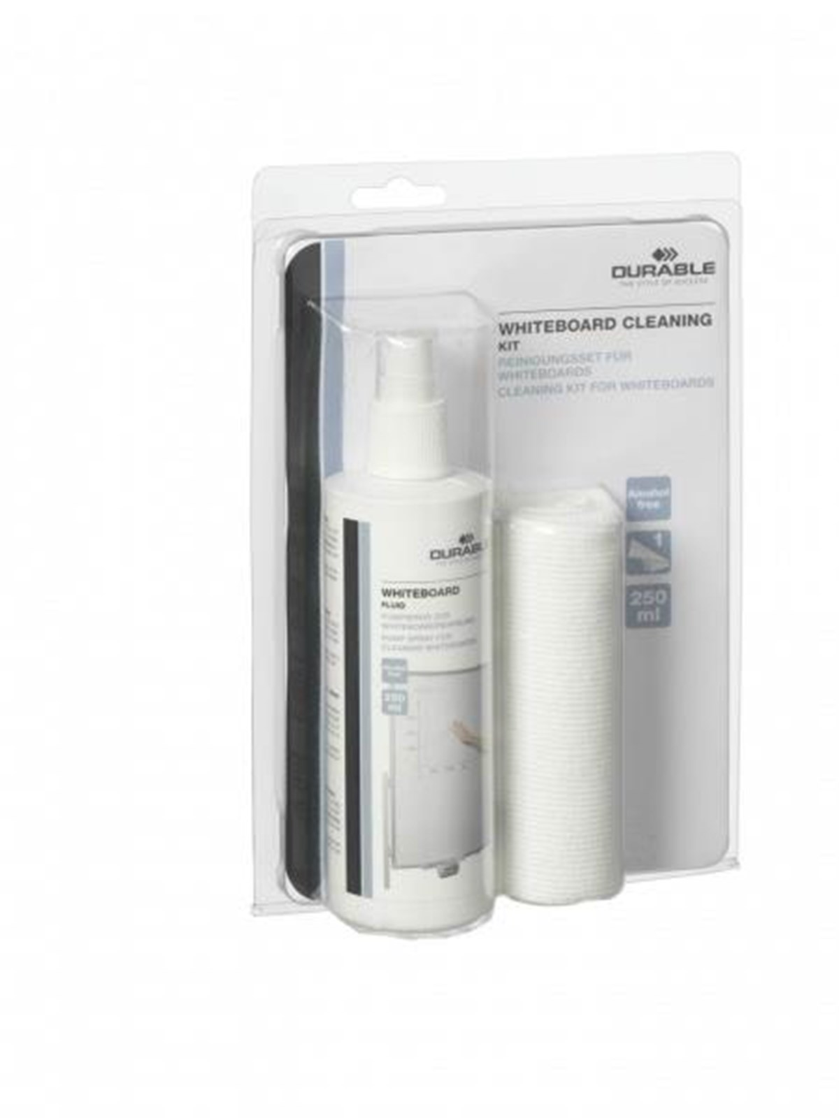 Durable Reinigungsset Whiteboard Cleaning Kit - Schreibtischzubehoer - 583300