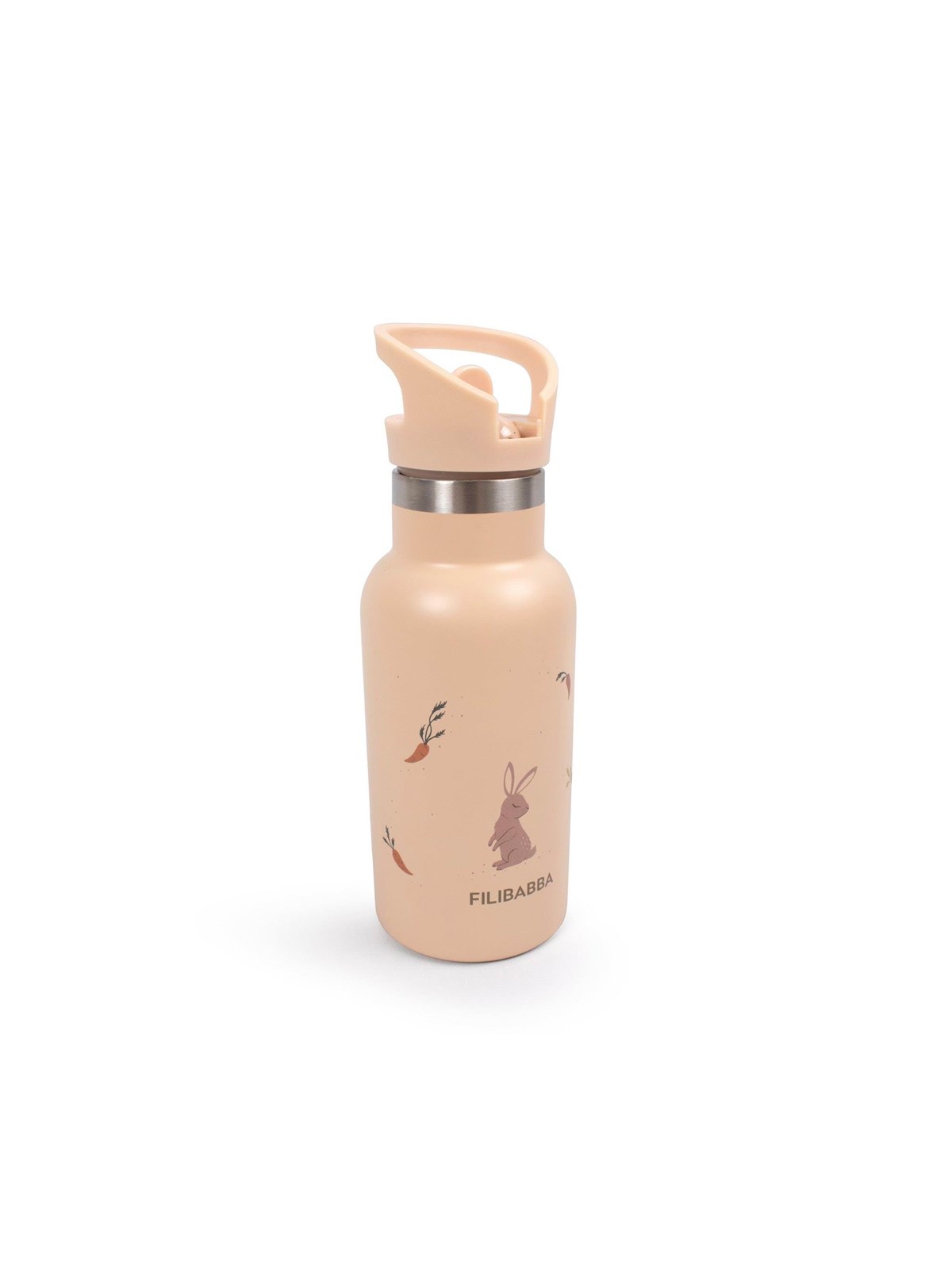 Filibabba Stainless Steel Water Bottle - Carrot Thief - Babypflege - Fi-02757