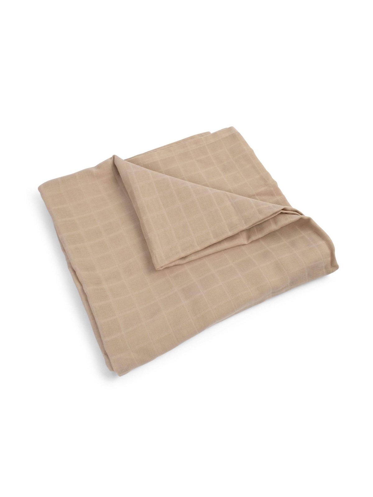 Filibabba Musselin Pucktuch 120x120 cm Gots - Warm Grey - Babypflege - Fi-03362