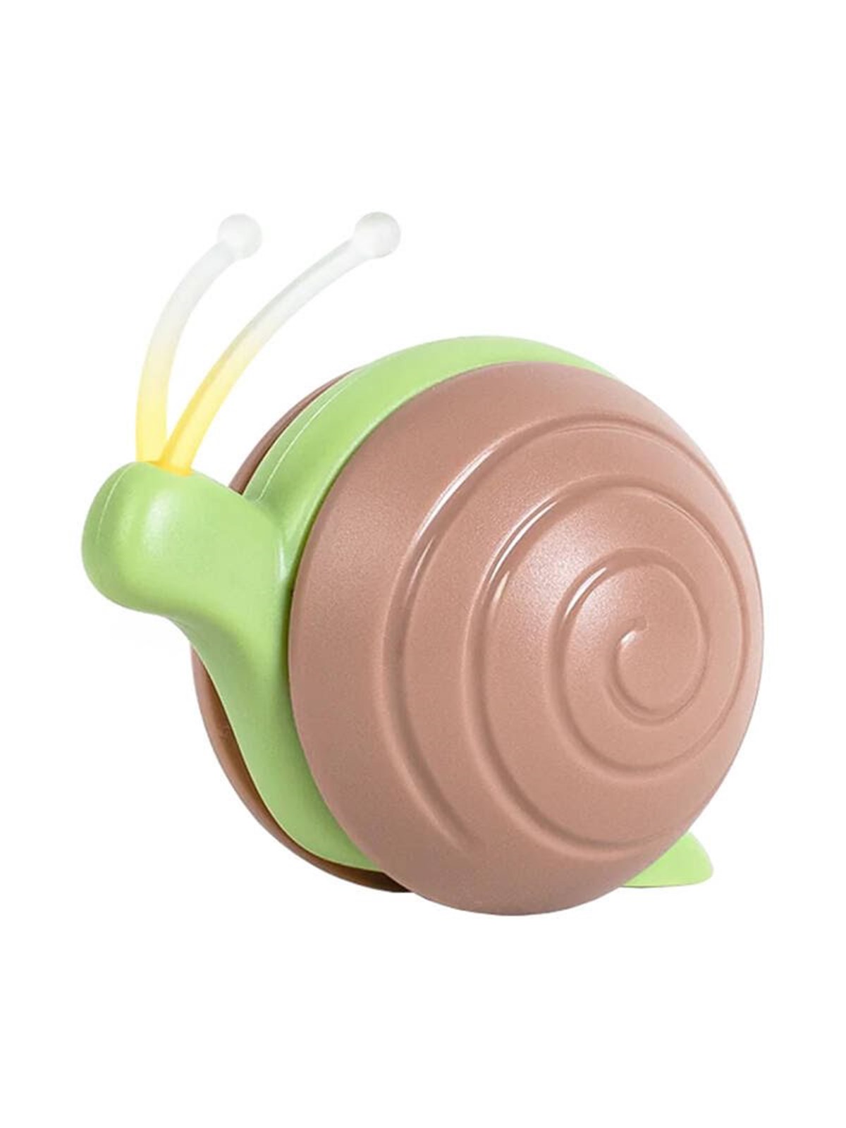 Cheerble Interactive Cat Toy: Wicked Snail (Brown) - Katzen - Cwj02-brown