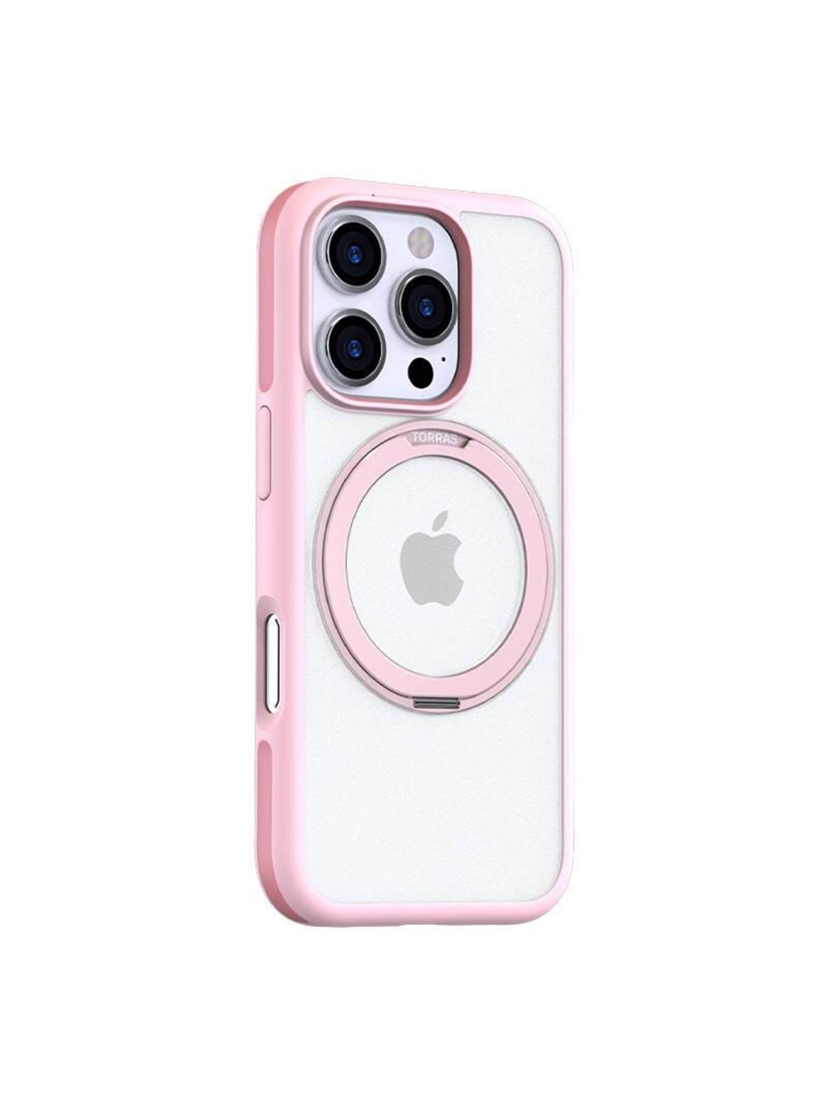 Torras Ostand R Fusion Case For Iphone 16 Pro (Pink) - Handys Cover Cases - X00fx1879