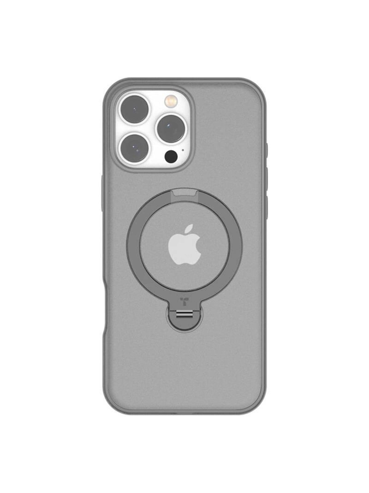 Torras Ostand Spin Case For Iphone 16 Pro Max (Gray) - Handys Cover Cases - X00fx1990