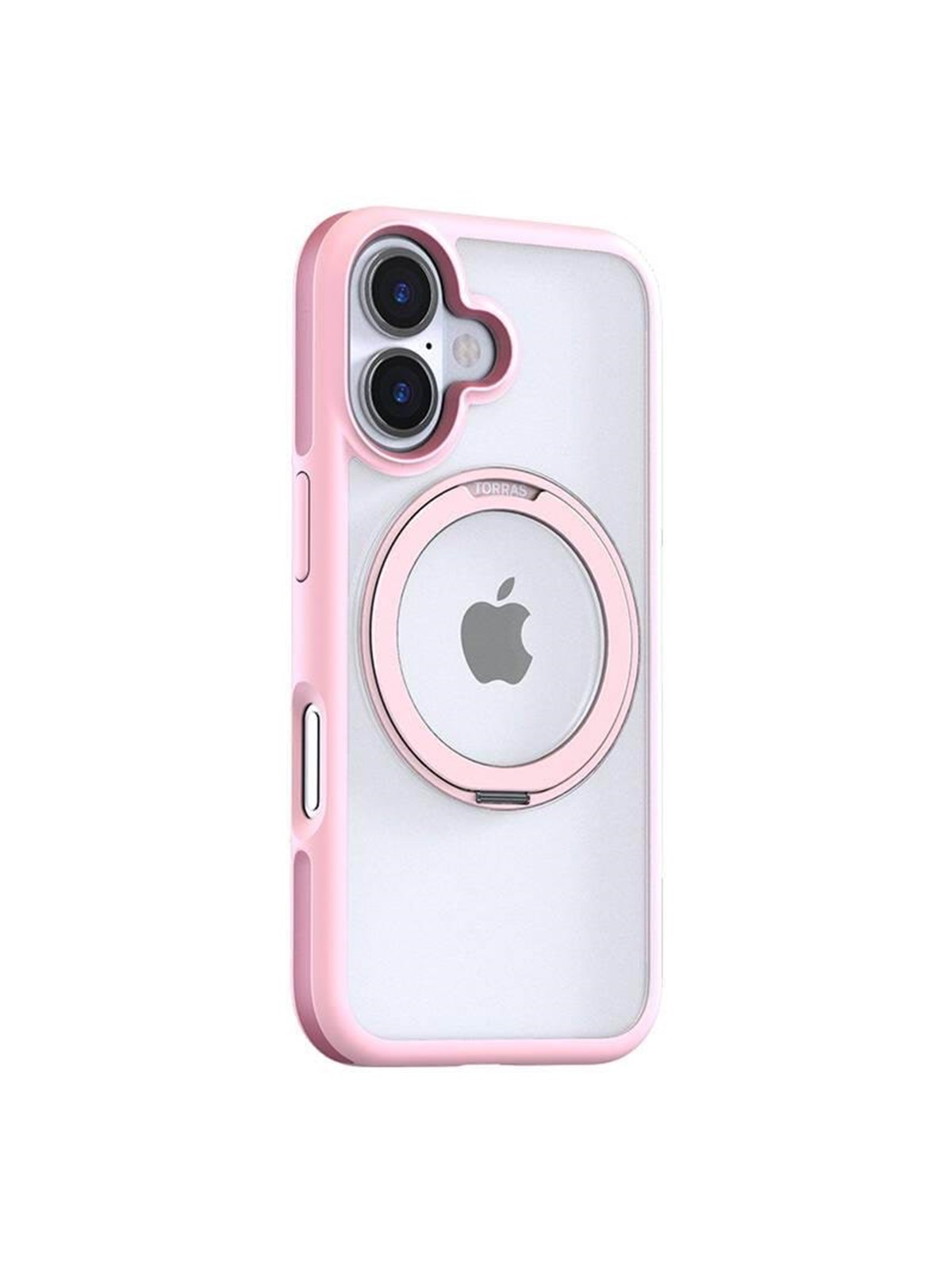 Torras Ostand R Fusion Case For Iphone 16 (Pink) - Handys Cover Cases - X00fx1869