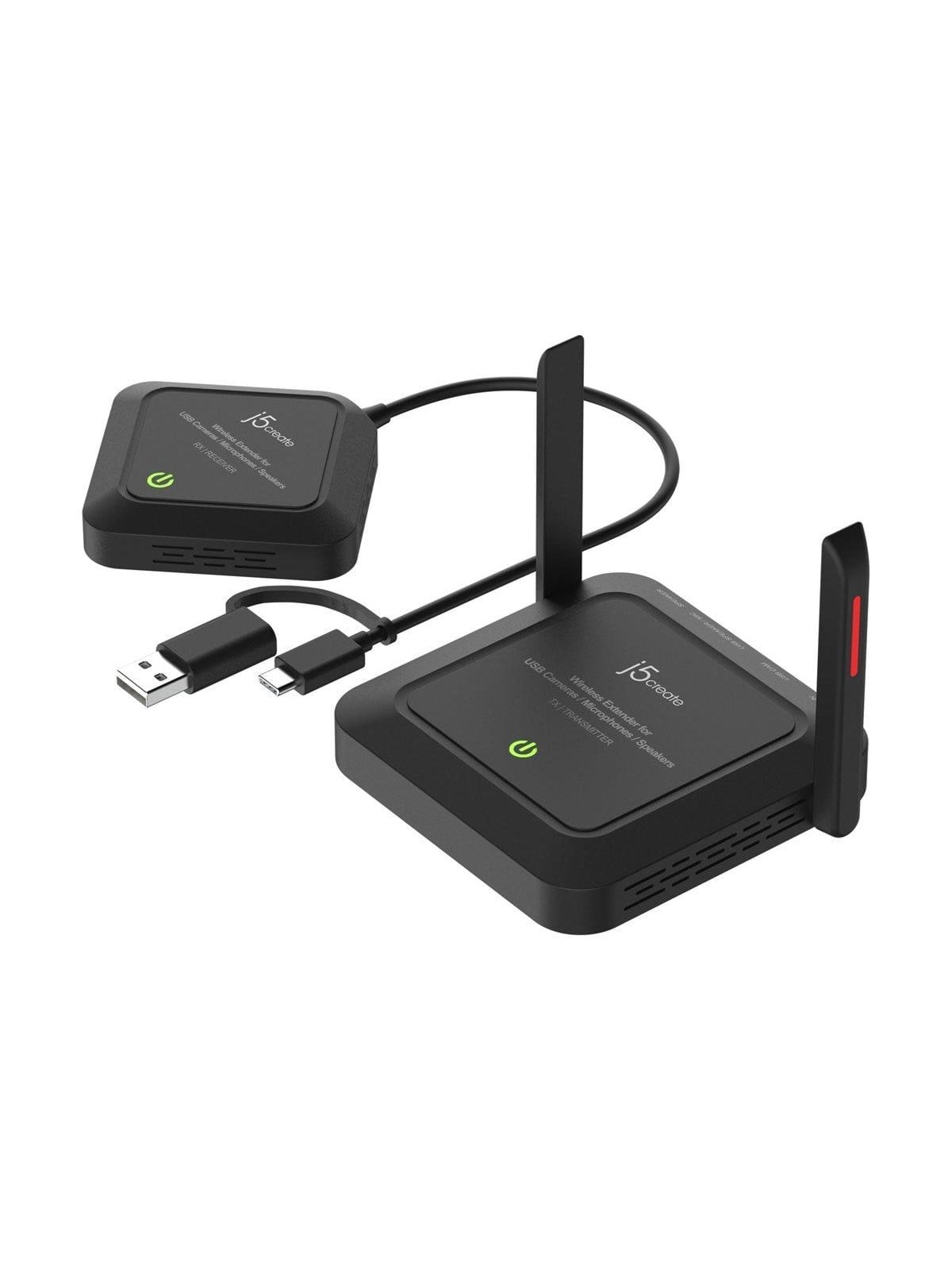 J5create Wireless Extender For Usb Cameras / Microphones / Speakers - Repeater Transceiver - Jvw120-n