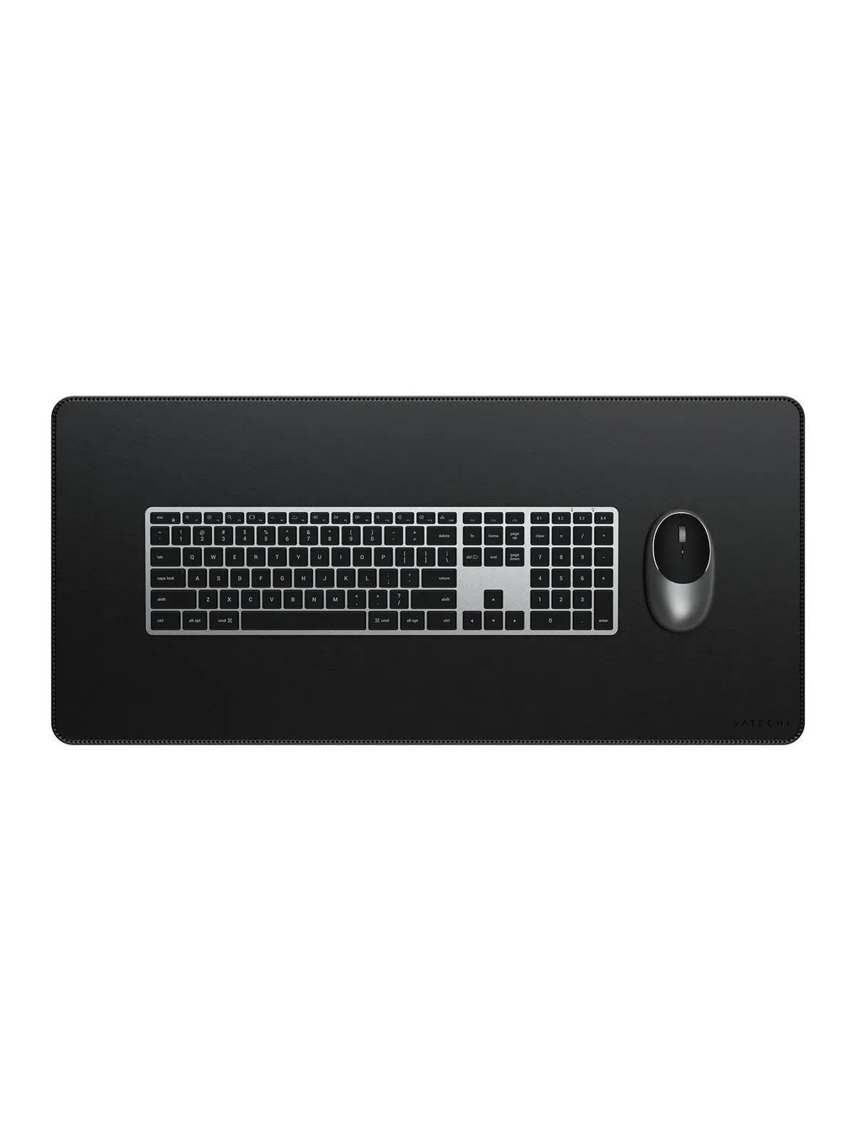 Satechi Vegan-leather Premium Desk Mat - Black - Mauspads Zubehoer - St-lpdmk