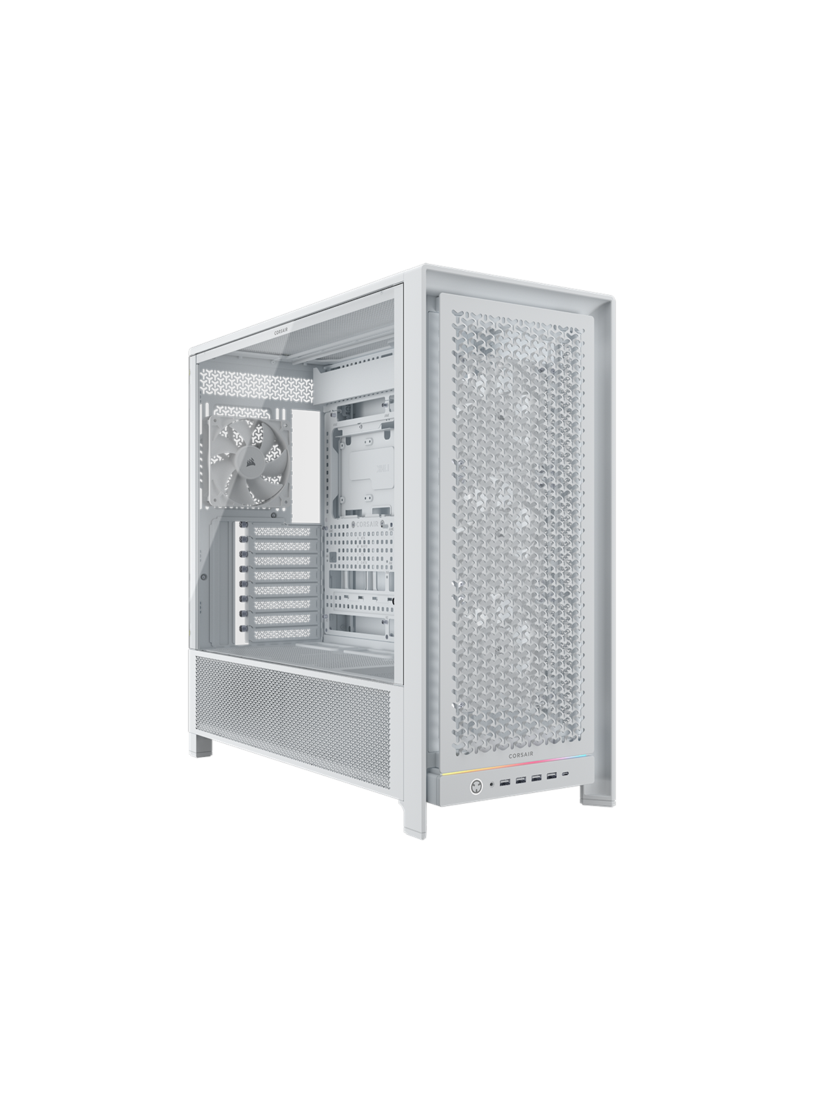Corsair Frame 5000d RS White - Gehäuse - Miditower - Weiß - Gehaeuse - Cc-9011308-ww