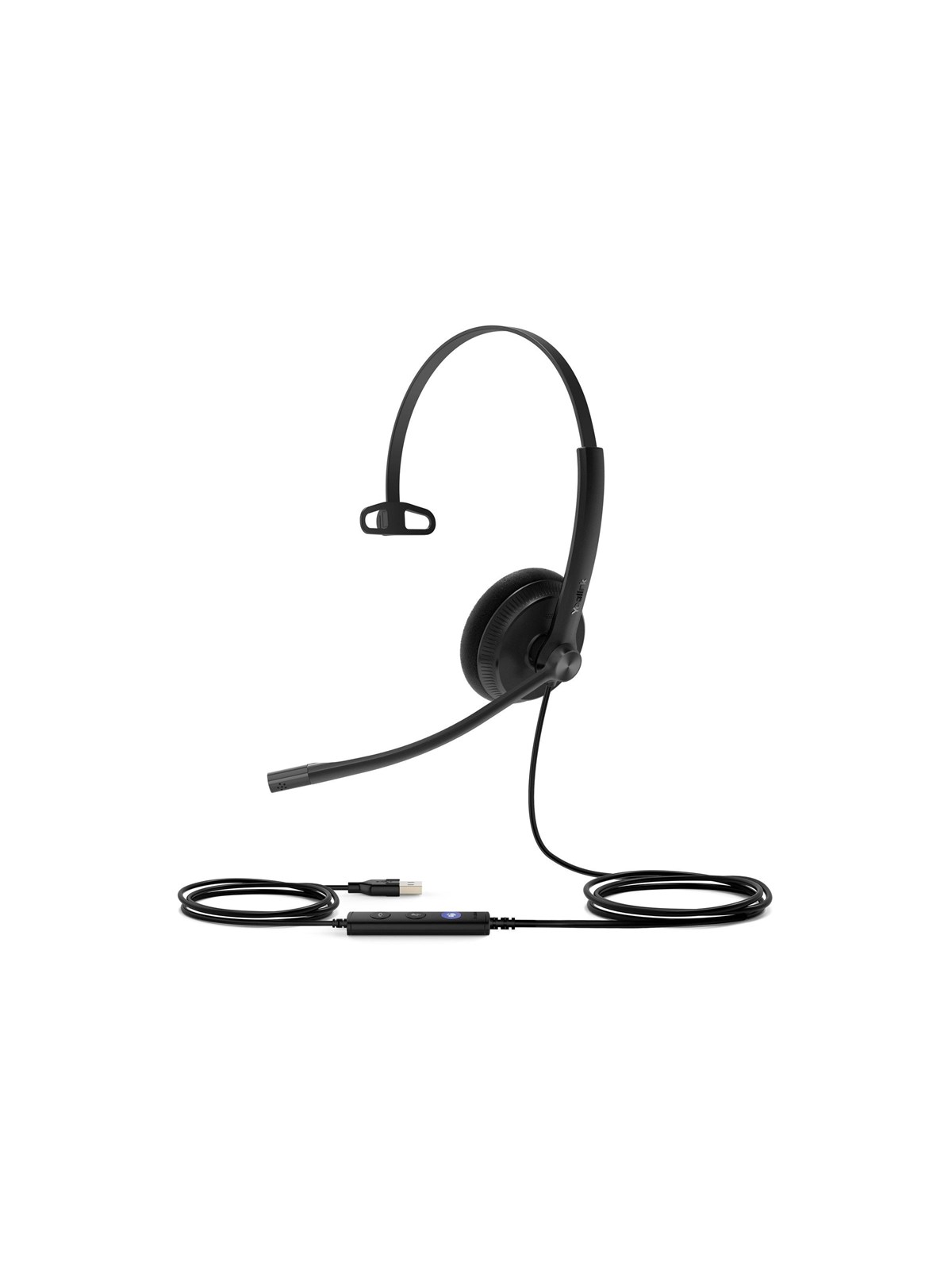 Kopfhörer - Yealink Uh34 Lite Mono Headset Teams Usb-a - Kopfhoerer/headsets - 1308046