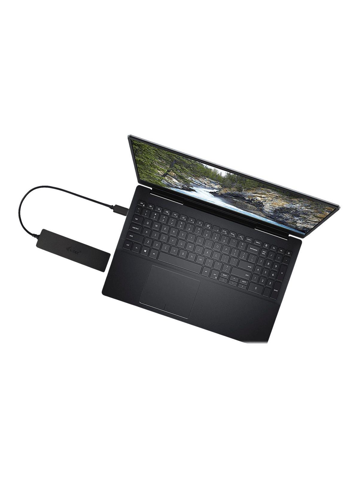 I-tec Usb Hub - 4-port - 2-port Usb-a - 2-port Usb-c Usb-hubs - 4 - Schwarz - Usb Hubs - C31hubmetal2a2c