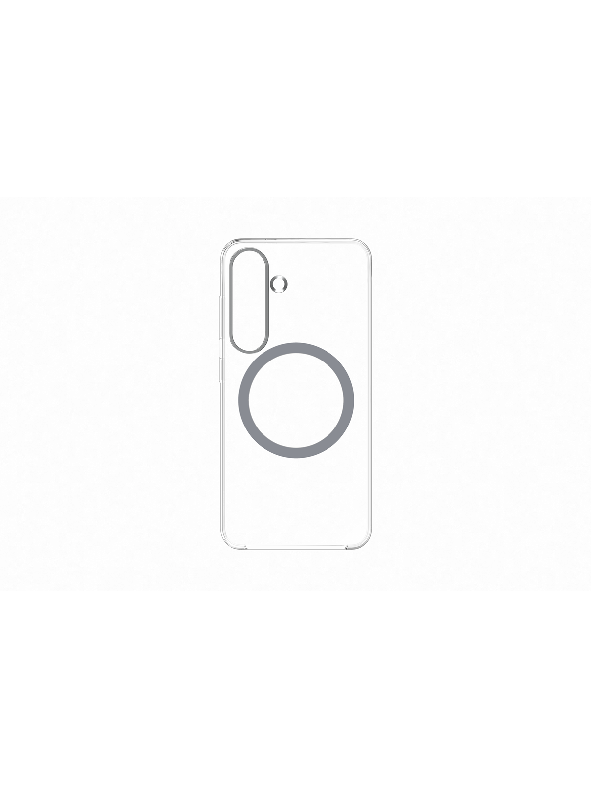Samsung Galaxy S25 Clear Magnet Case - Transparent - Handys Cover Cases - Gp-ffs931ycatw