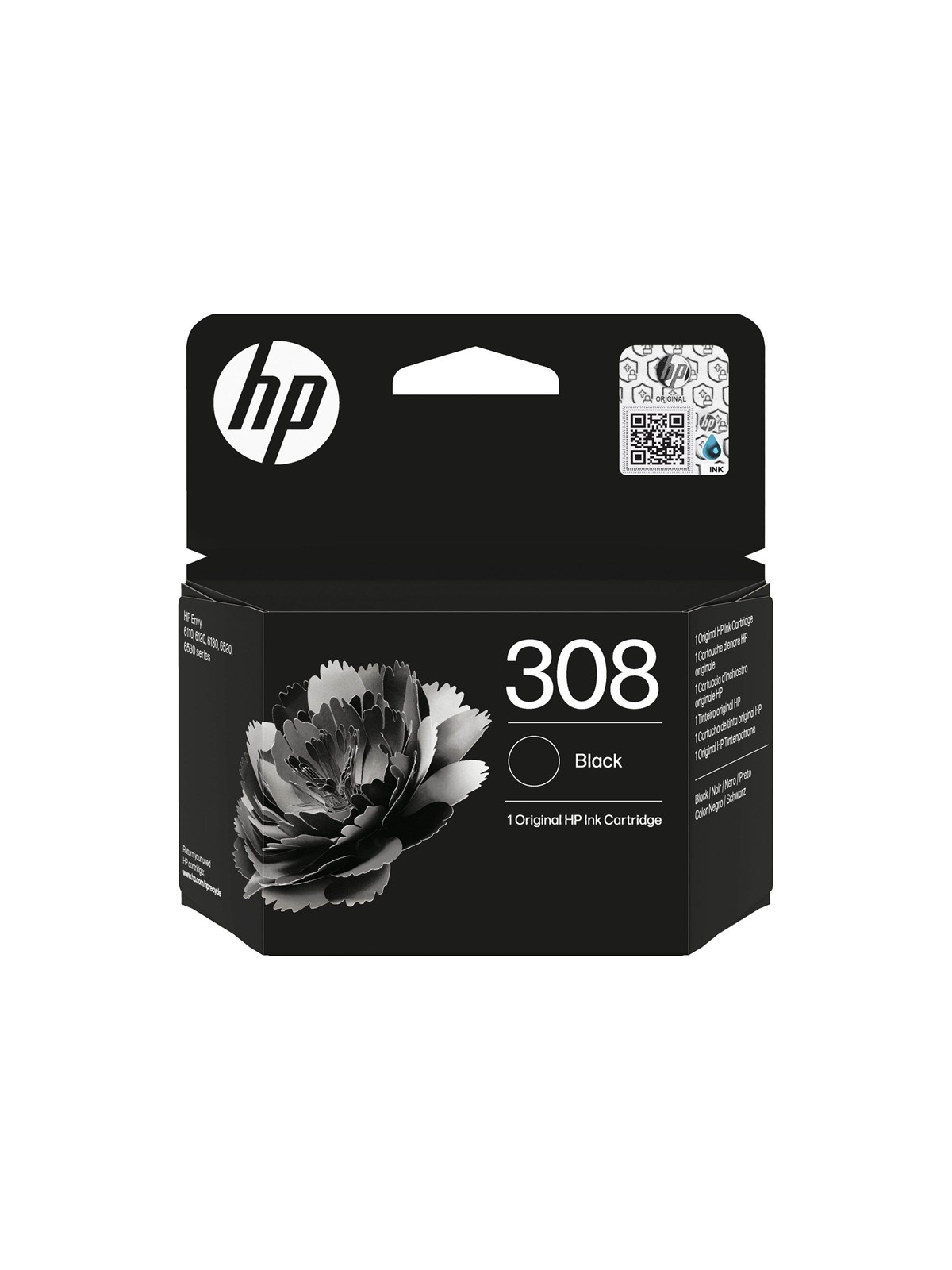 HP 308 / 7fp21ue Black Ink - Druckerzubehoer Tinte Toner