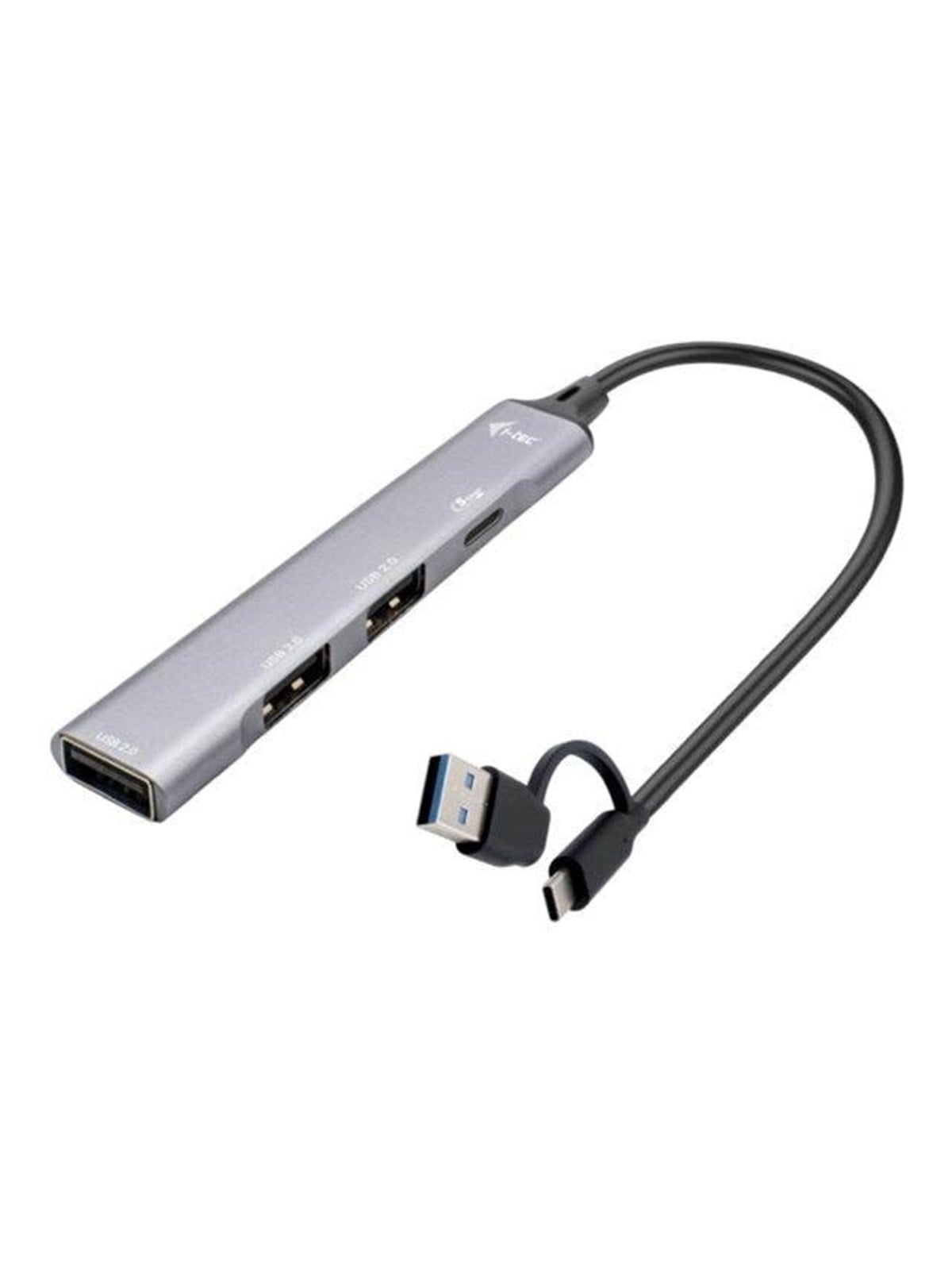 I-tec Hub - Usb-c/usb-a Metal - 4-port - Usb 3.0 Usb-hubs - 4 - Grau - Usb Hubs - Cahubmetalmini4