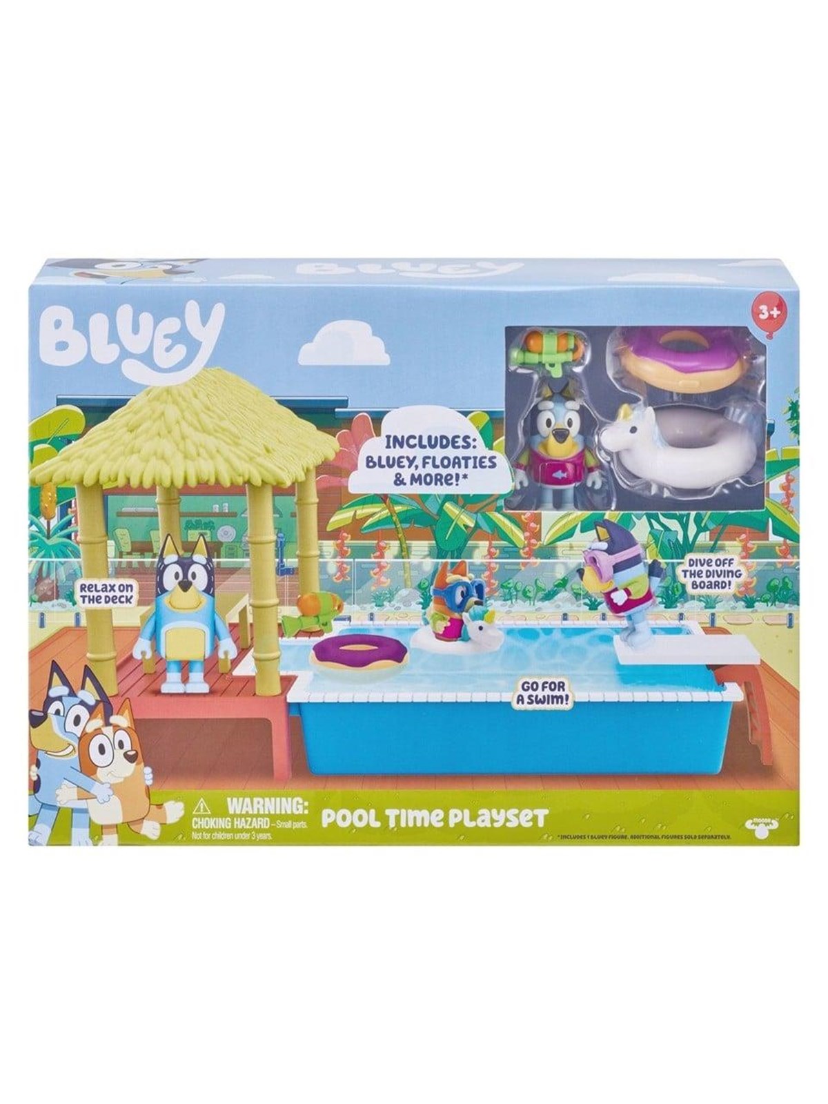Bluey Pool Time Playset - Spielzeug - 90204