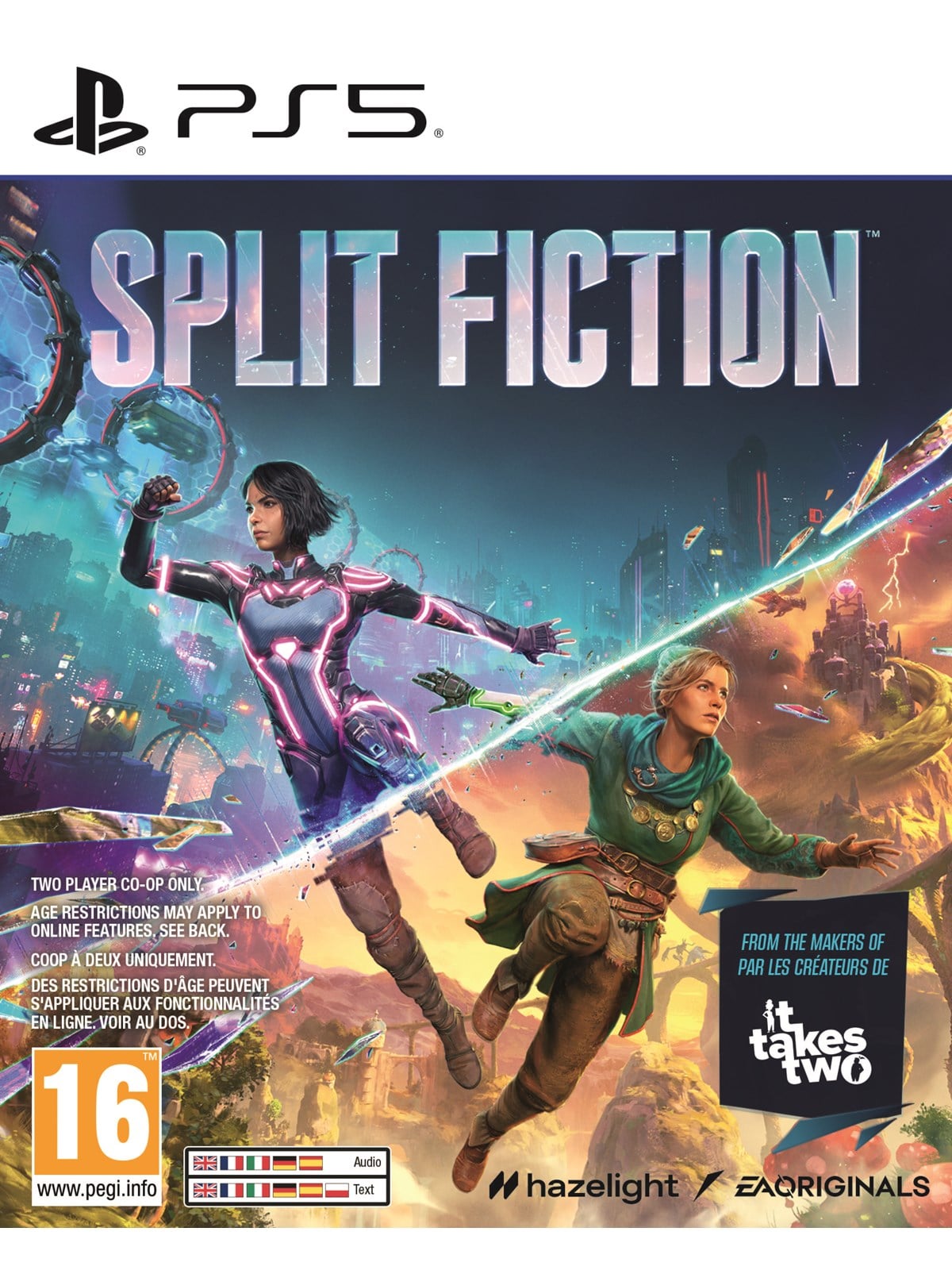 Split Fiction - Sony Playstation 5 - Action/abenteuer - Pegi 16 - Spiele - 5030949125385