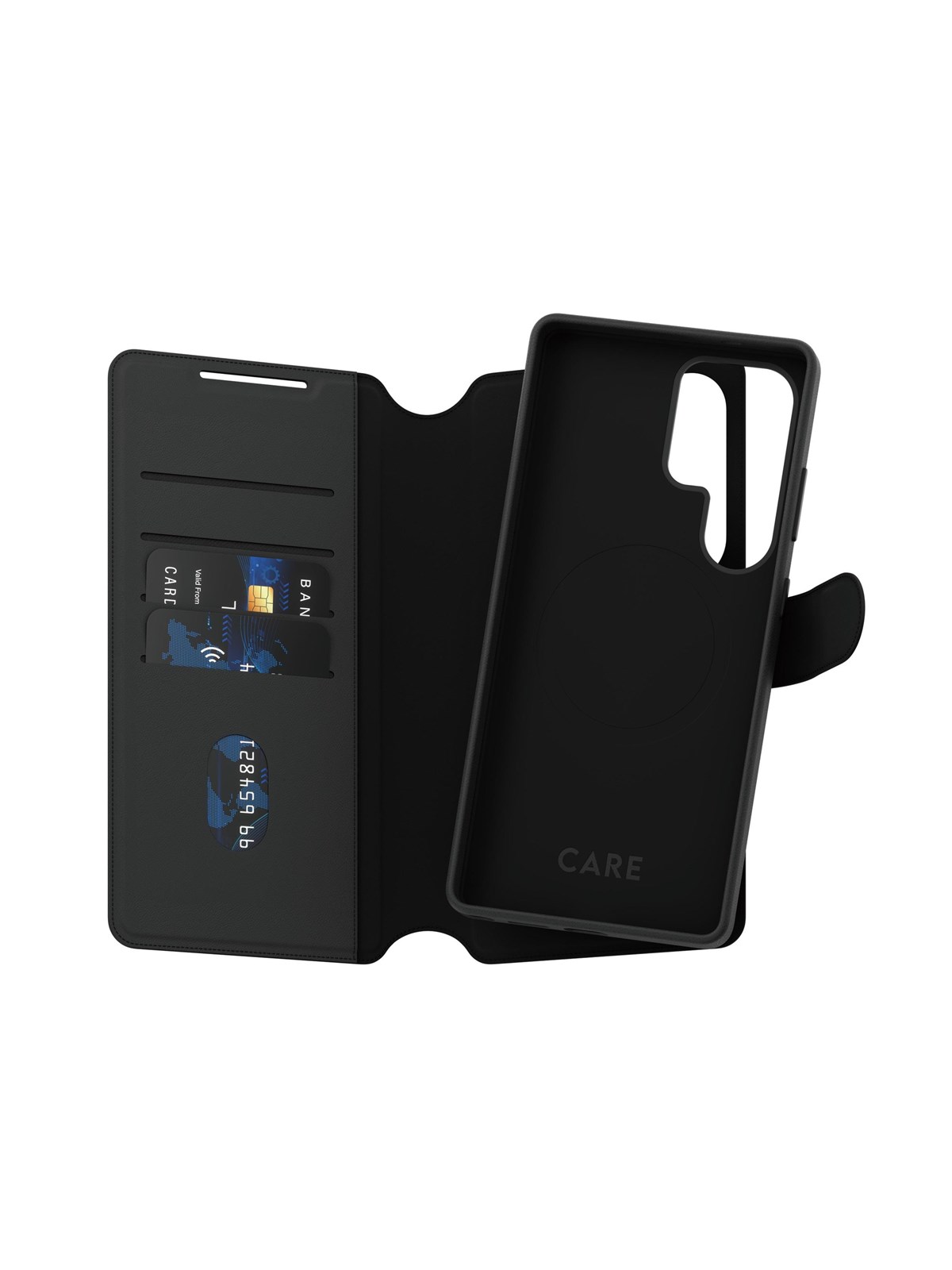 Care by Panzerglass Feature Case Tango Two-in-one Wallet w. QI Compatible Samsung Galaxy S25 Ultra - Handys Cover Cases - Crrftwlg38488