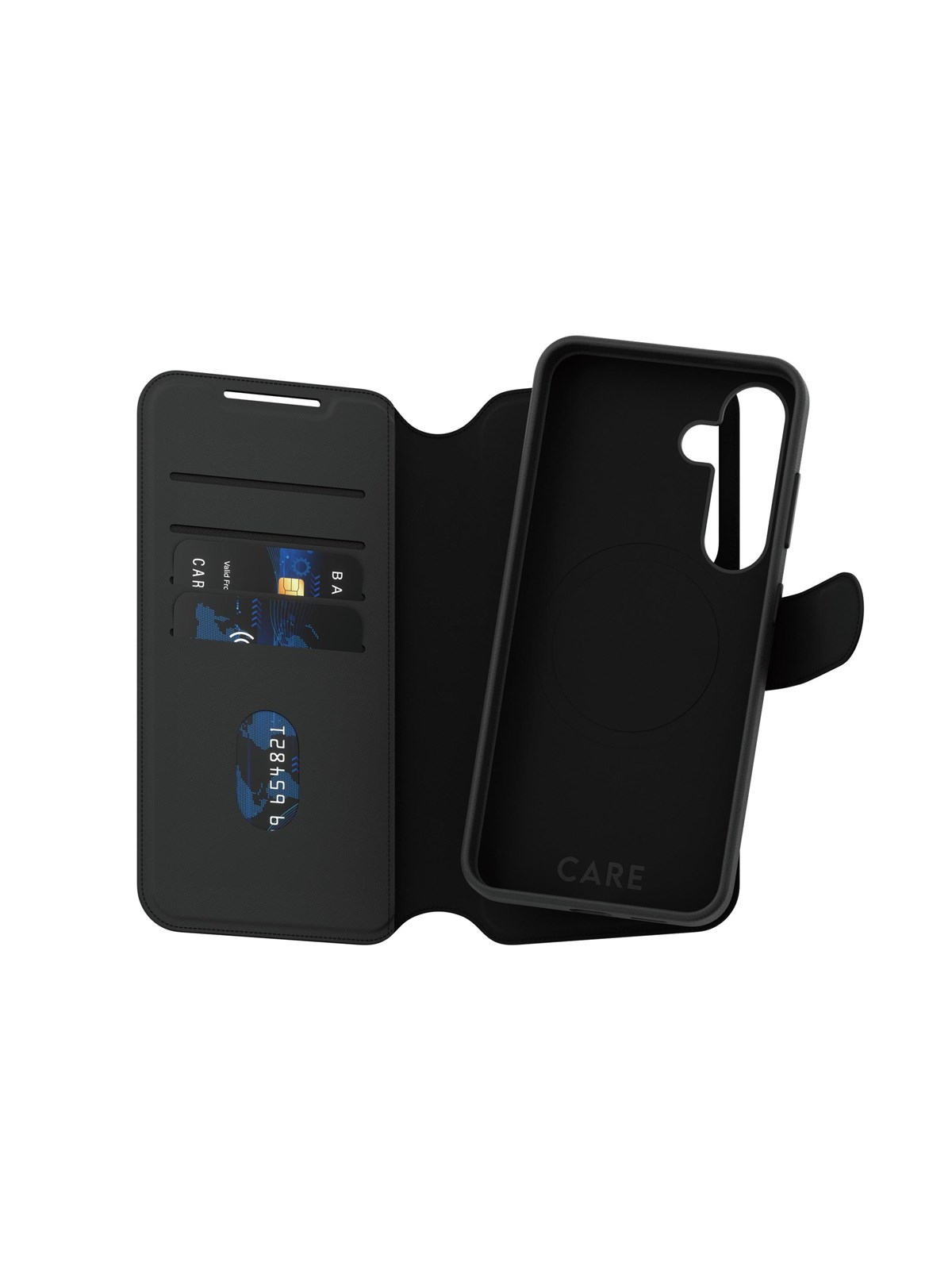 Care by Panzerglass Feature Case Tango Two-in-one Wallet w. QI Compatible Samsung Galaxy S25 - Handys Cover Cases - Crrftwlg38388